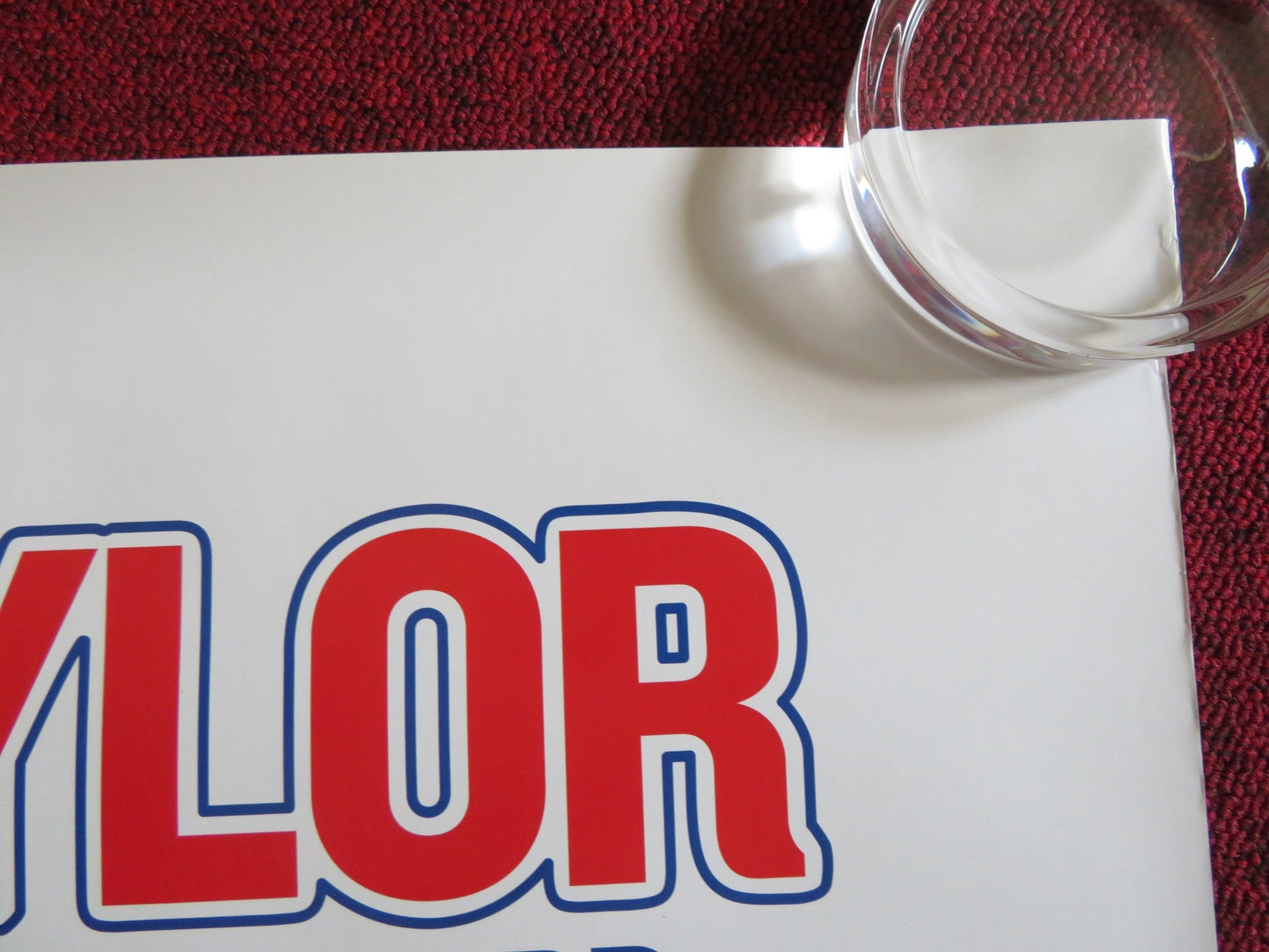 DRILLBIT TAYLOR - B US ONE SHEET ROLLED POSTER OWEN WILSON NATE HARTLEY 2008 Rendezvous Cinema Movie posters