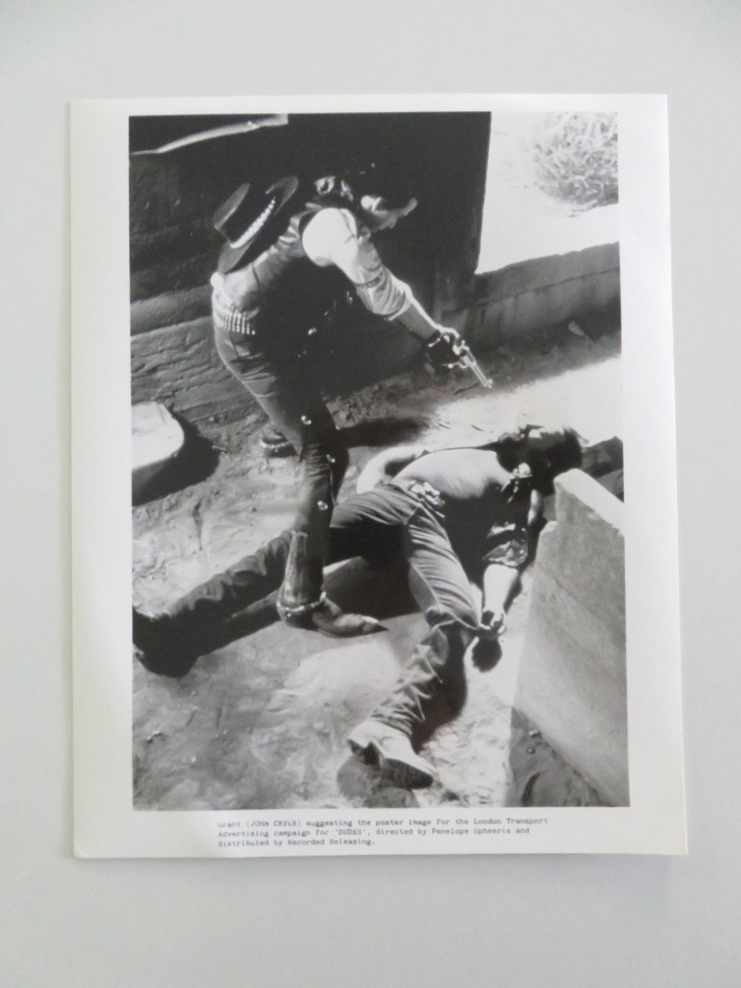 DUDES MOVIE STILL PHOTO LOT OF 4 JOHN CRYER DANIEL ROEBUCK FLEA 1987 Movie posters