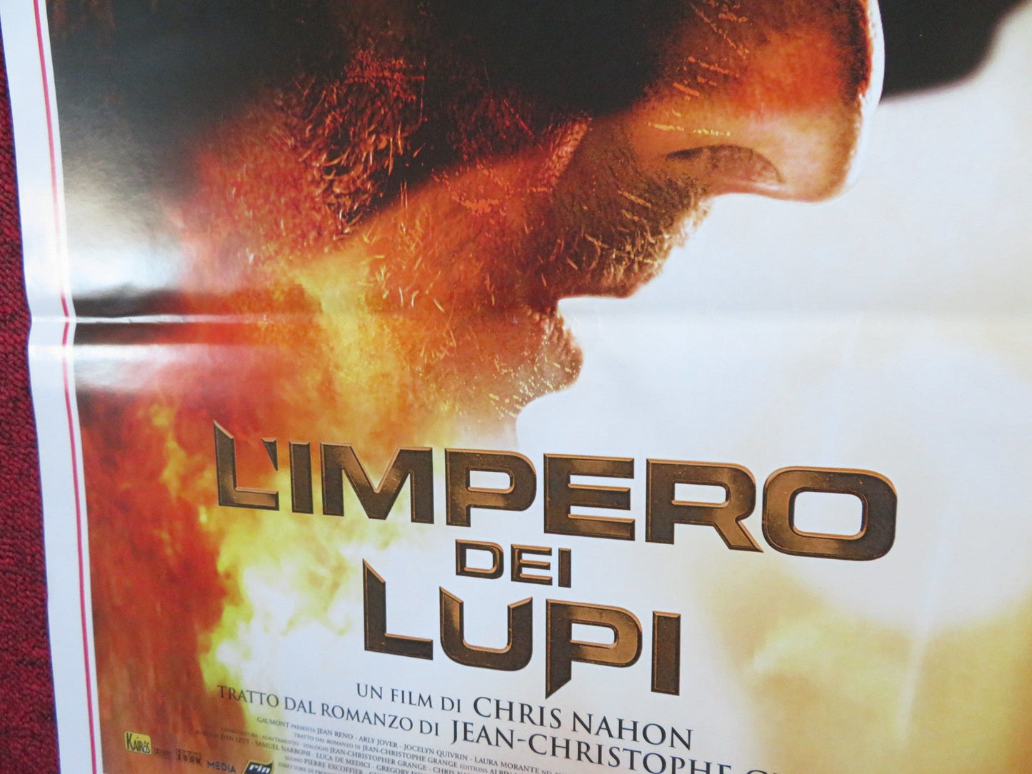 EMPIRE OF THE WOLVES ITALIAN LOCANDINA POSTER JEAN RENO ARLY JOVER 2005 Rendezvous Cinema Movie posters