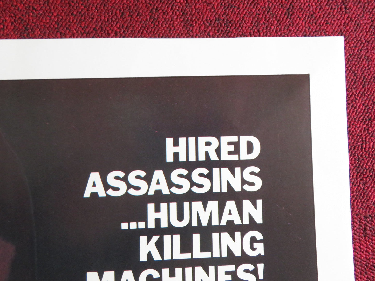 ENTER THE NINJA FOLDED US ONE SHEET POSTER CANNON FRANCO NERO SUSAN GEORGE 1981 Rendezvous Cinema Movie posters