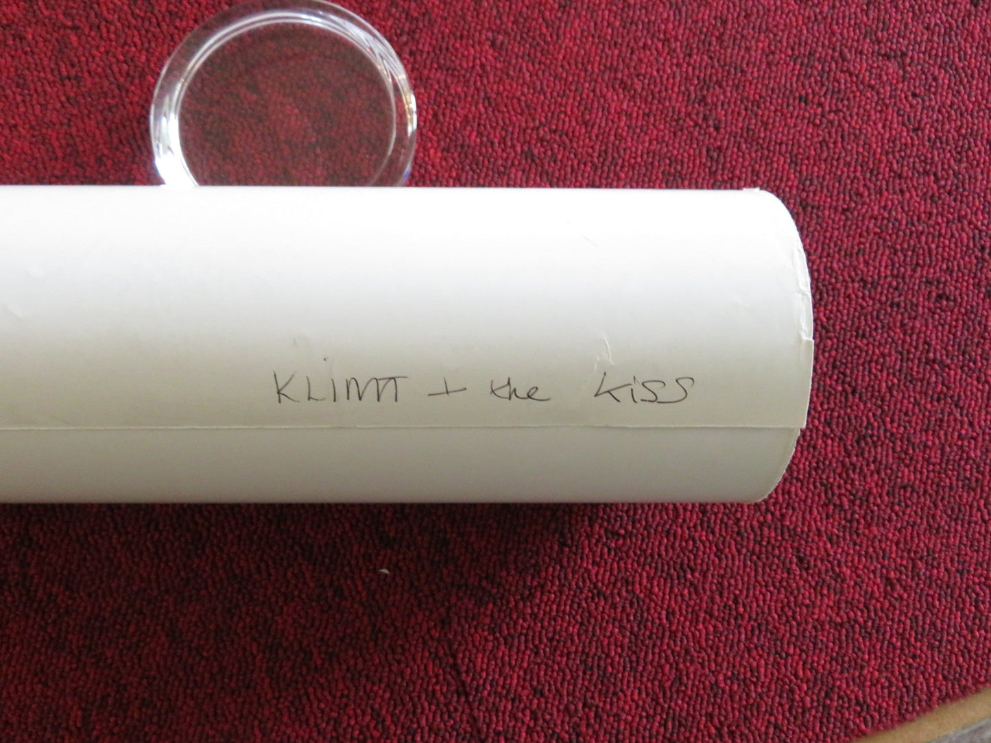 EXHIBITION ON SCREEN: KLIMT AND THE KISS UK QUAD ROLLED POSTER BARIS ALAKUS 2023 Rendezvous Cinema Movie posters