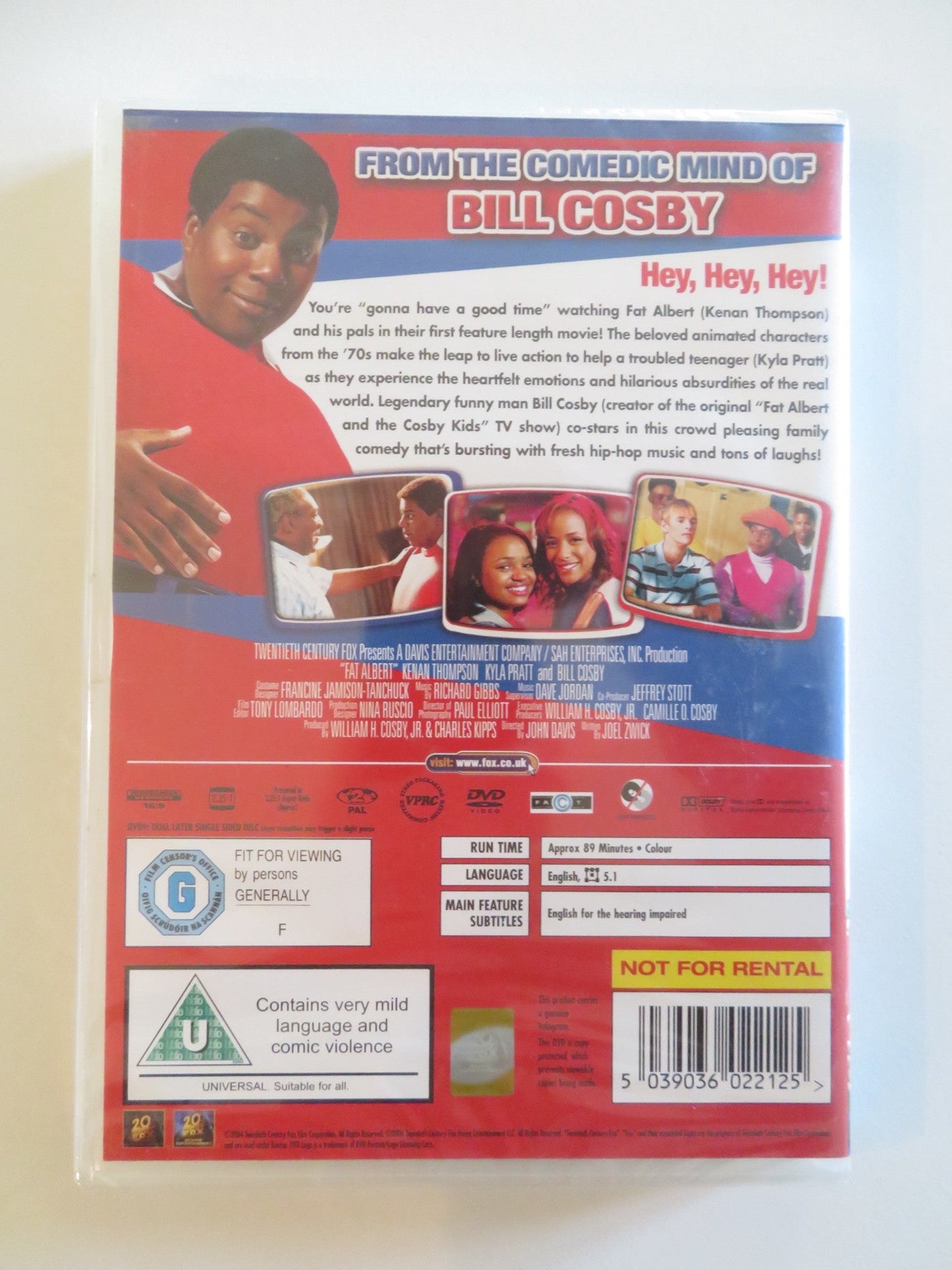 FAT ALBERT (DVD) KENAN THOMPSON KYLA PRATT 2004 REGION 2 Rendezvous Cinema Movie posters
