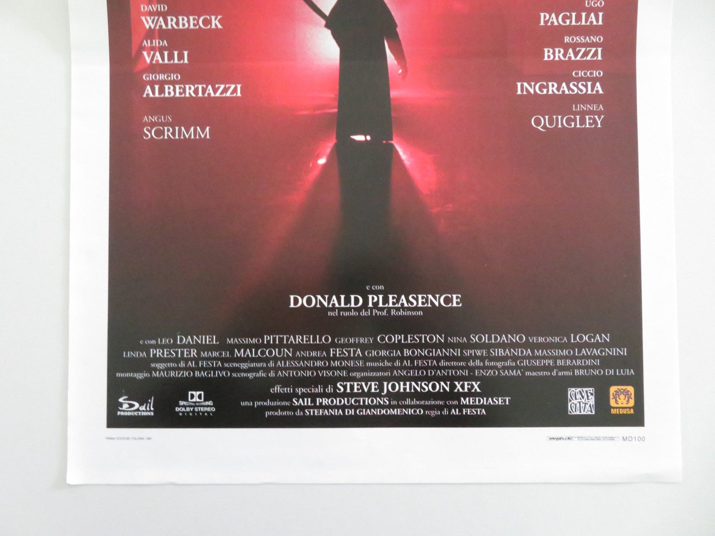 Fatal Frames Italian Locandina Poster Stefania Stella Rick Gianasi 1996 Movie posters