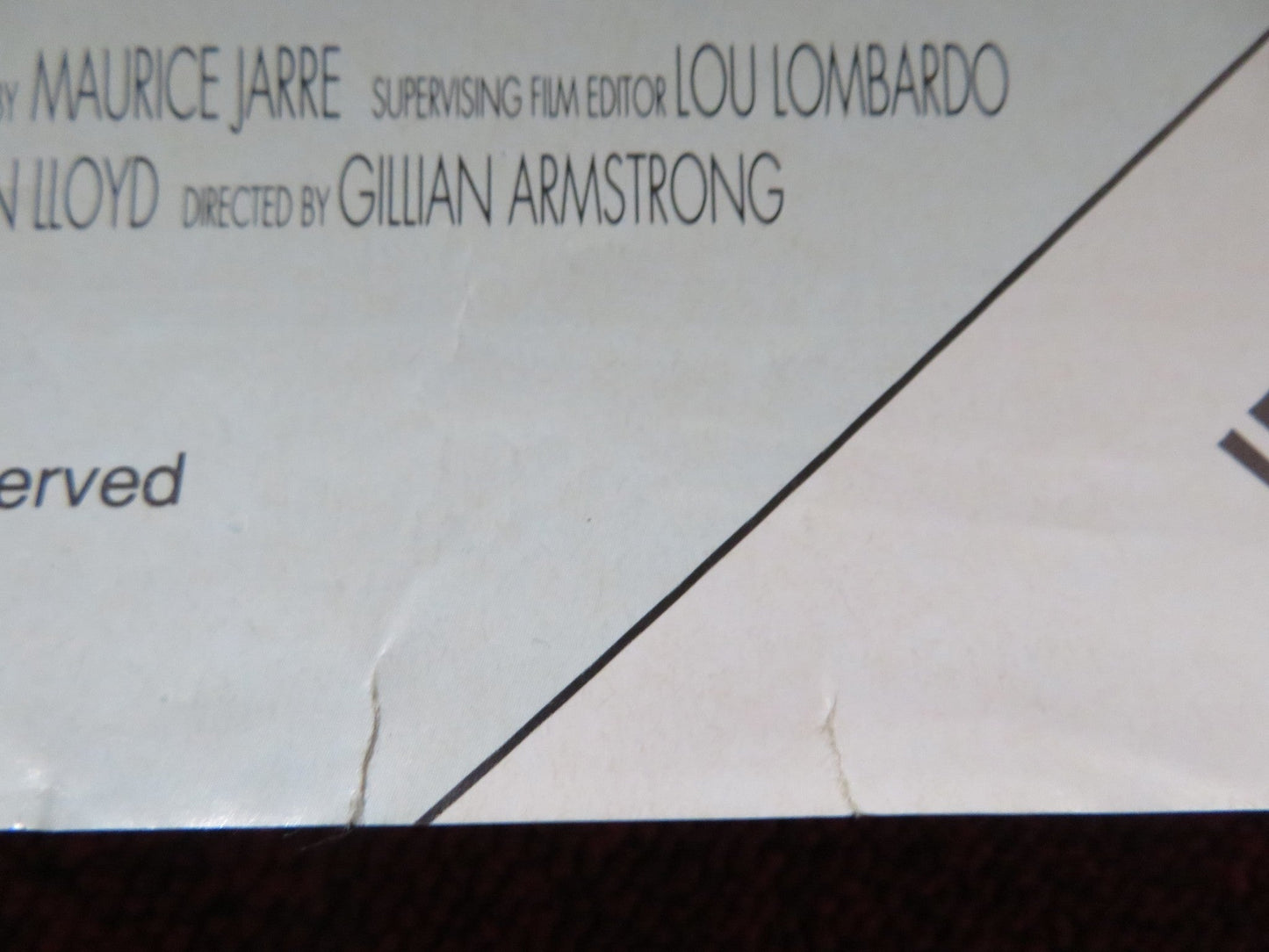 FIRES WITHIN VHS VIDEO POSTER JIMMY SMITS GRETA SCACCHI 1991 Rendezvous Cinema Movie posters