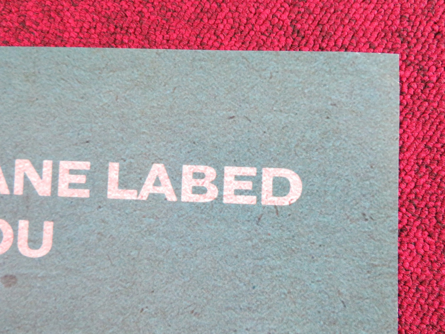 FLUX GOURMET US ONE SHEET ROLLED POSTER ASA BUTTERFIELD GWENDOLINE CHRISTIE 2022 Rendezvous Cinema Movie posters