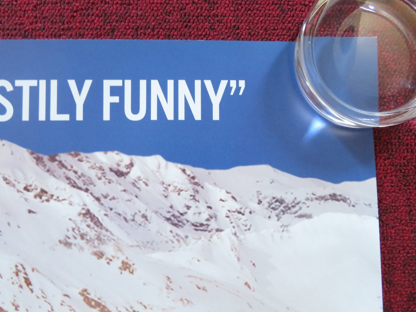 FORCE MAJEURE UK QUAD ROLLED POSTER JOHANNES KUHNKE LISA LOVEN KONGSLI 2014 Rendezvous Cinema Movie posters