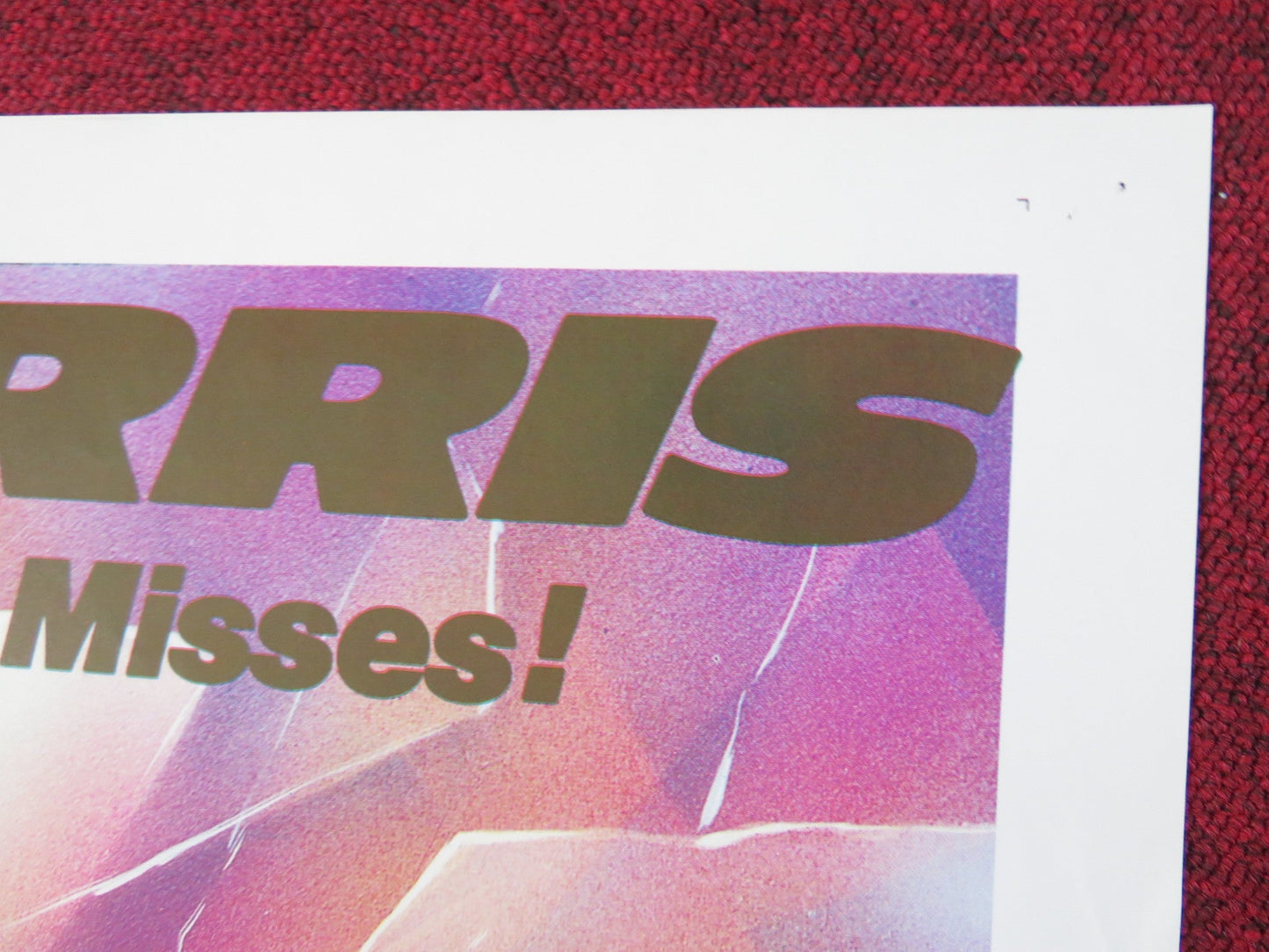 FORCED VENGEANCE FOLDED US ONE SHEET POSTER CHUCK NORRIS MARY LOUISE WELLER 1982 Rendezvous Cinema Movie posters