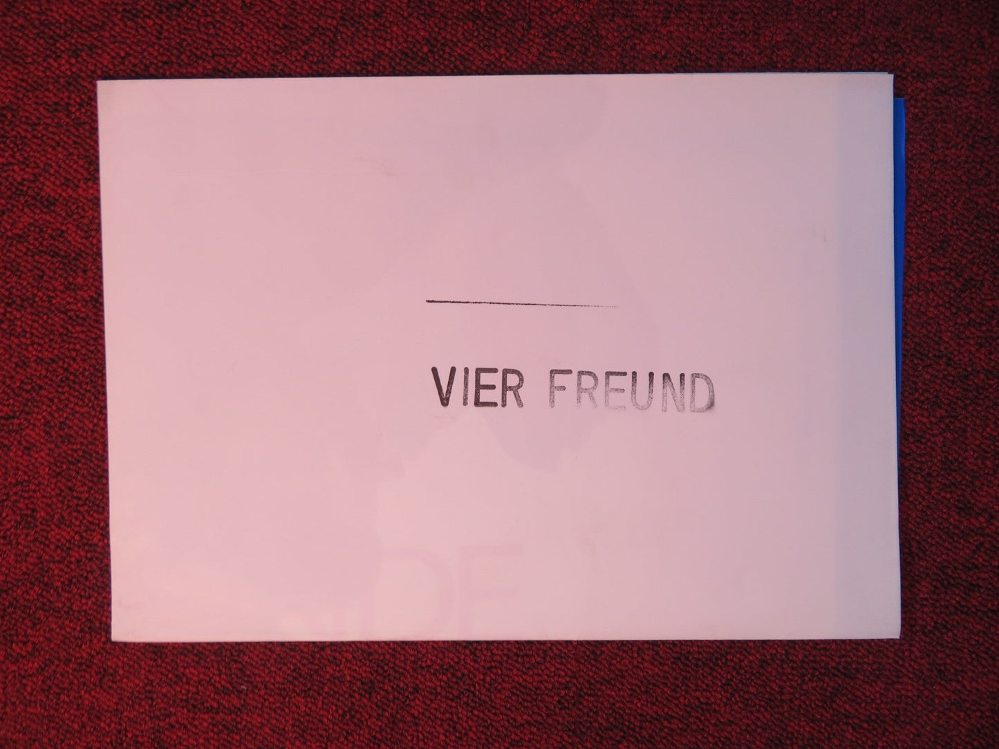 FOUR FRIENDS GERMAN A1 POSTER FOLDED CRAIG WASSON JODI THELEN 1981 Rendezvous Cinema Movie posters