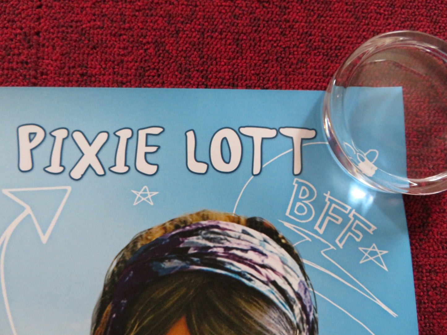 FRED: THE MOVIE UK QUAD (30"x 40") ROLLED POSTER L. CRUIKSHANK PIXIE LOTT 2010 Rendezvous Cinema Movie posters