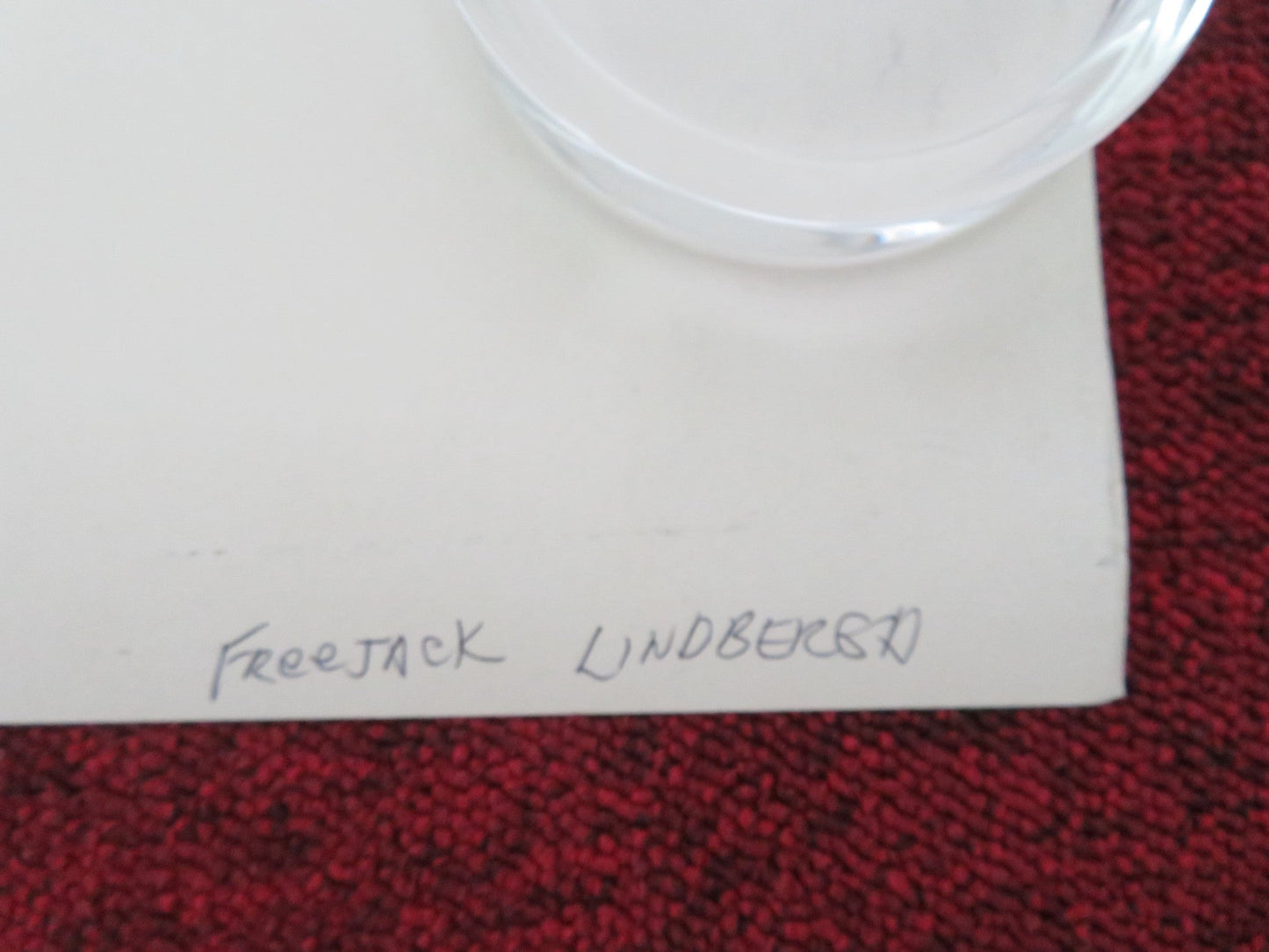 FREEJACK US ONE SHEET ROLLED POSTER EMILIO ESTEVEZ MICK JAGGER A. HOPKINS 1992 Movie posters