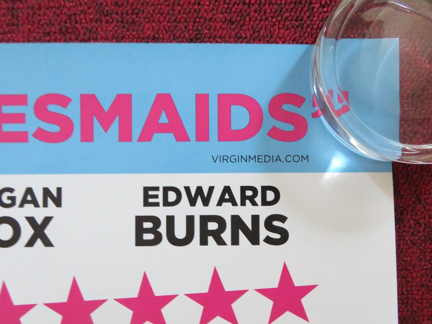 FRIENDS WITH KIDS UK QUAD ROLLED POSTER KRISTEN WIIG CHRIS O'DOWD 2011 Rendezvous Cinema Movie posters