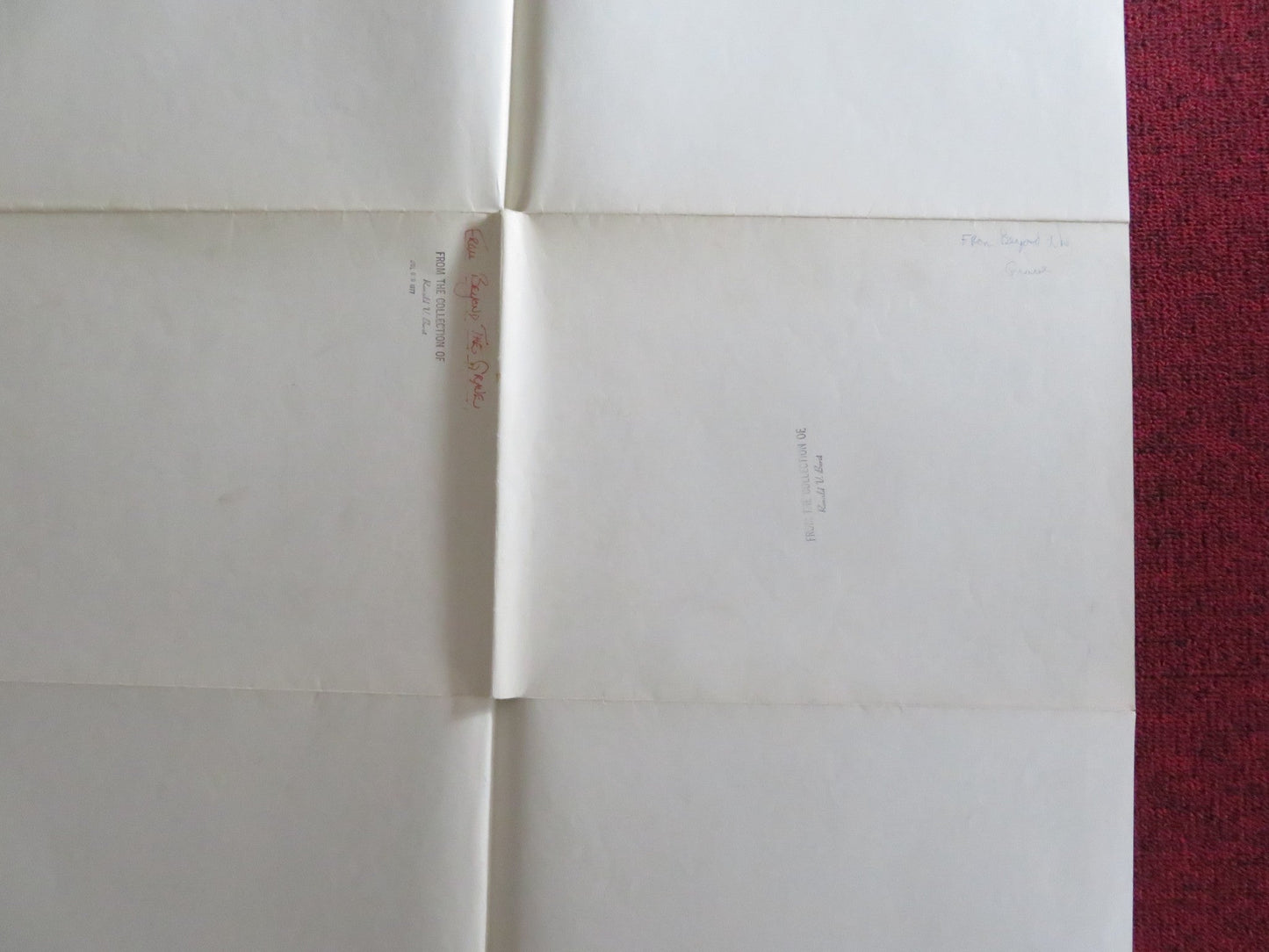 FROM BEYOND THE GRAVE FOLDED US ONE SHEET POSTER IAN BANNEN DIANA DORS 1974 Rendezvous Cinema Movie posters