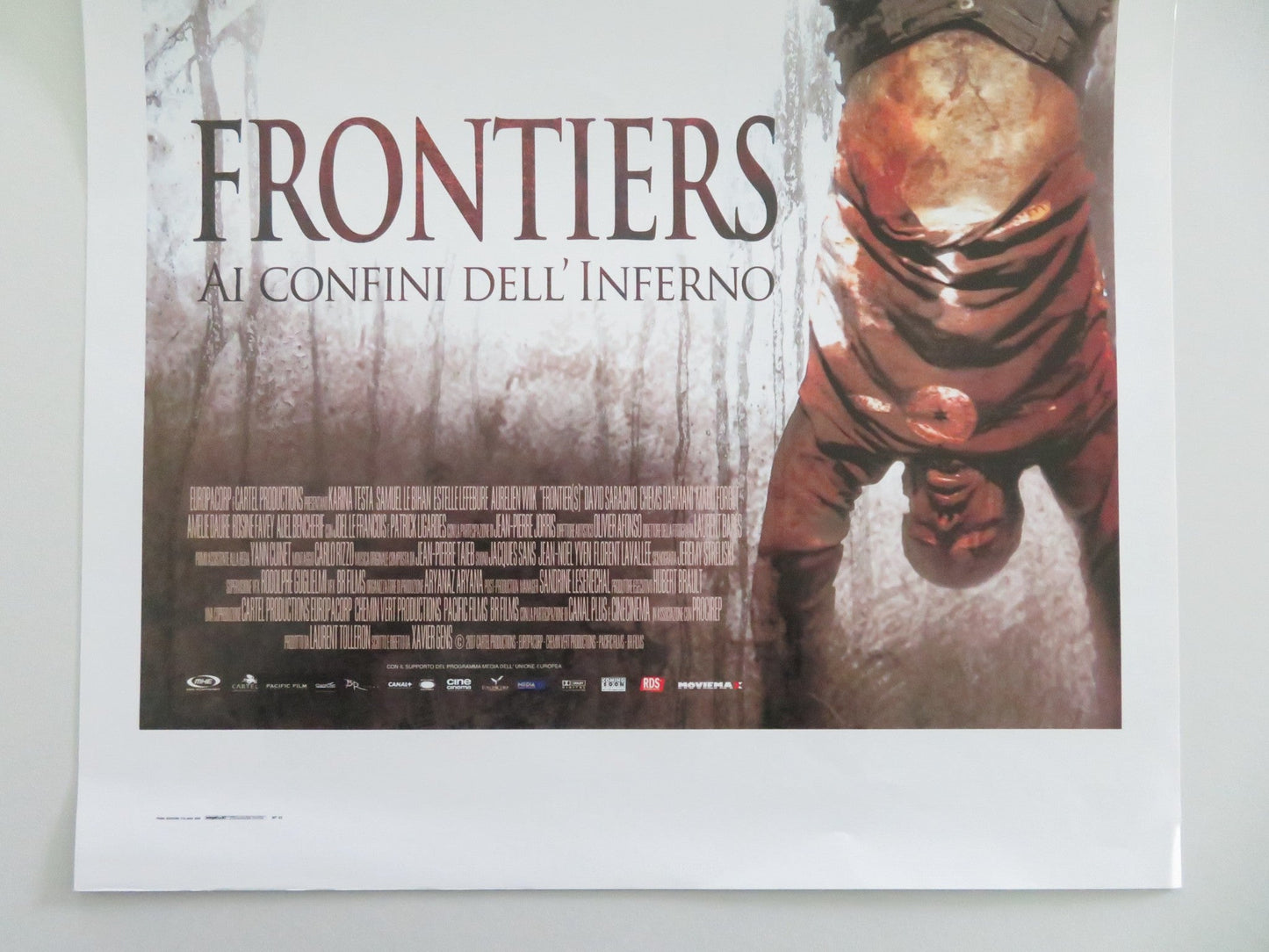 Frontiers - b Italian Locandina Poster Karina Testa Samuel Le Bihan 2007 Movie posters