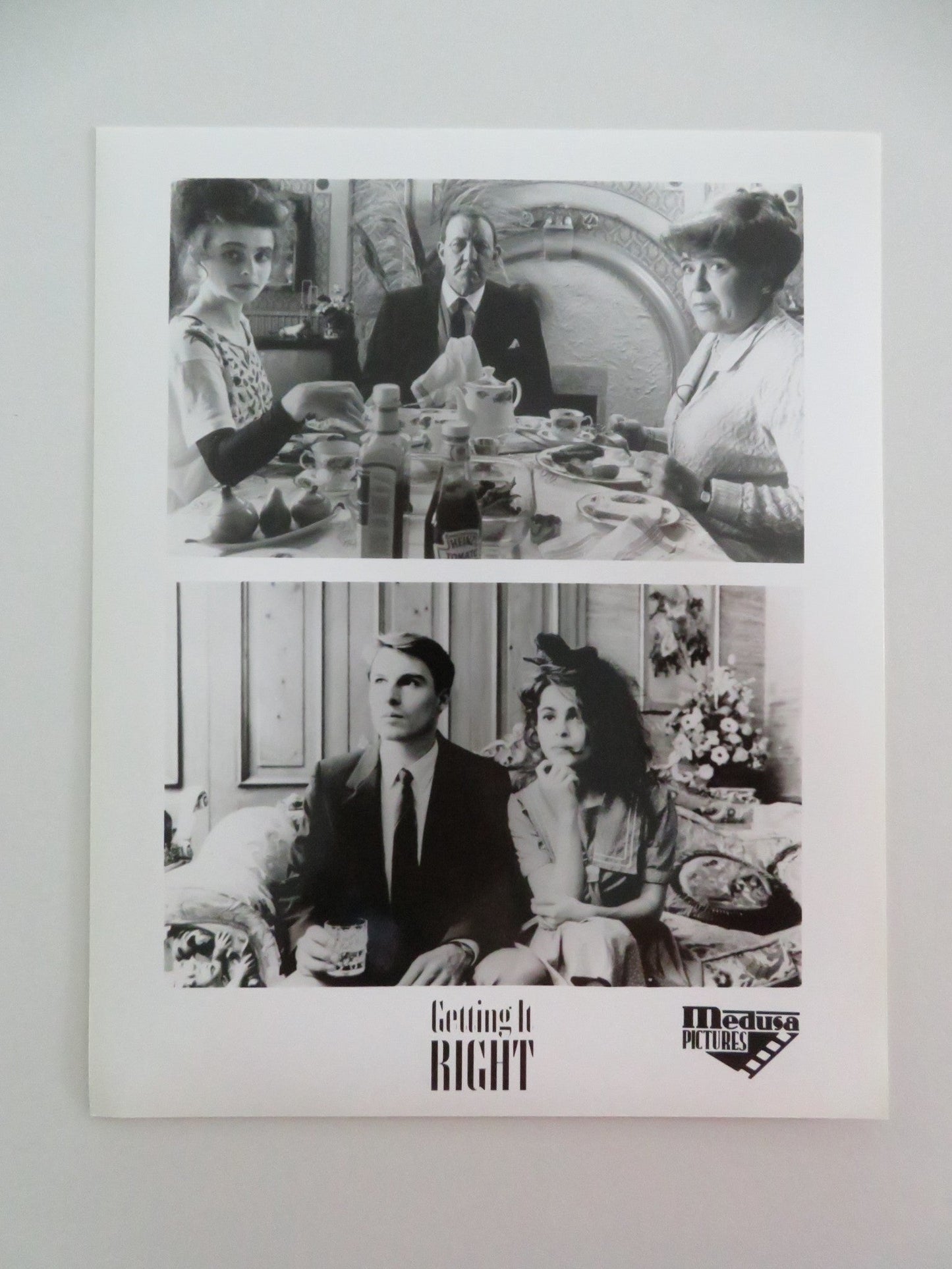GETTING IT RIGHT MOVIE STILL PHOTO LOT OF 3 JANE HORROCKS PETER COOK 1989 - Rendezvous Cinema