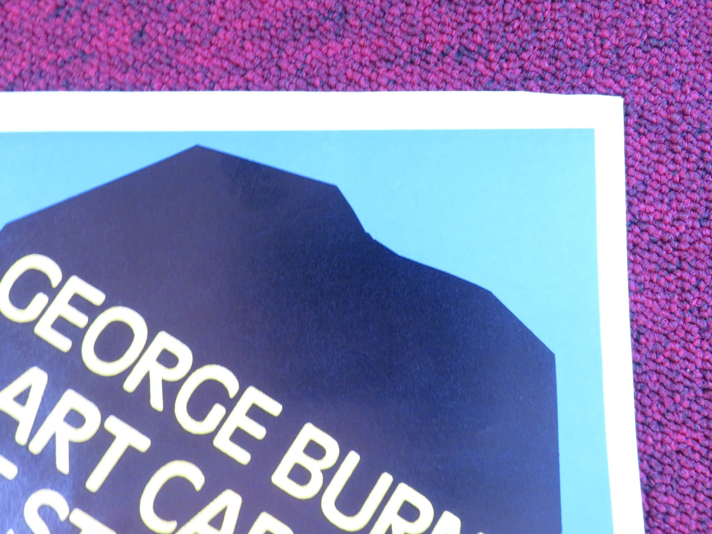 GOING IN STYLE GERMAN A1 POSTER FOLDED GEORGE BURNS ART CARNEY 1980 Rendezvous Cinema Movie posters