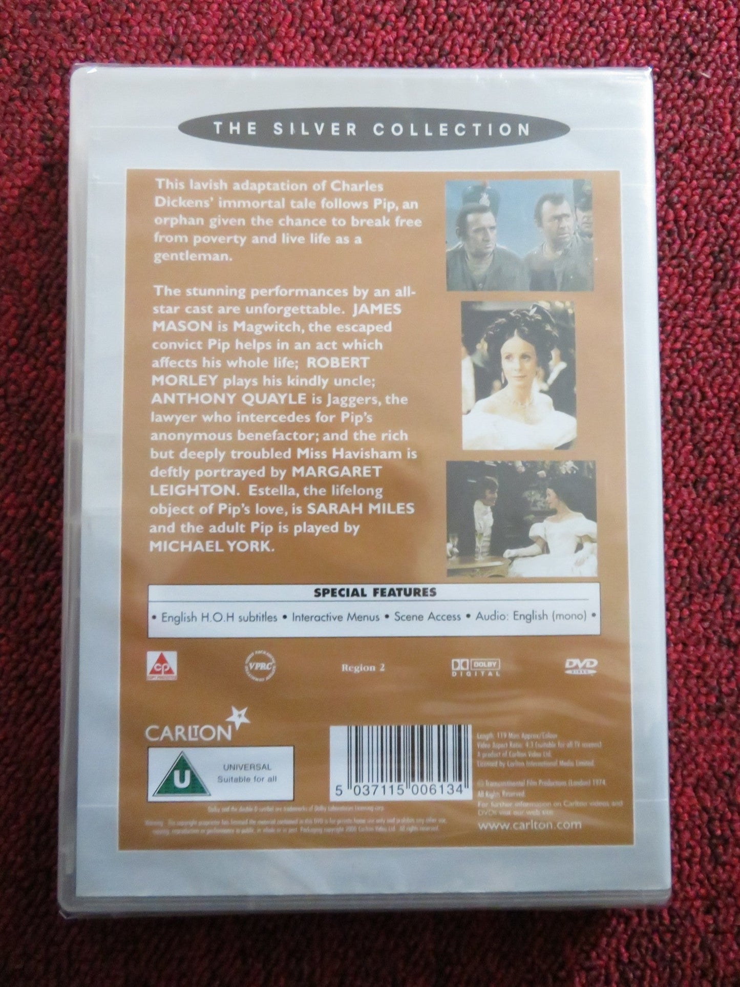 GREAT EXPECTATIONS (DVD) ROBERT MORLEY SARAH MILES 1974 REGION 2 Rendezvous Cinema Movie posters