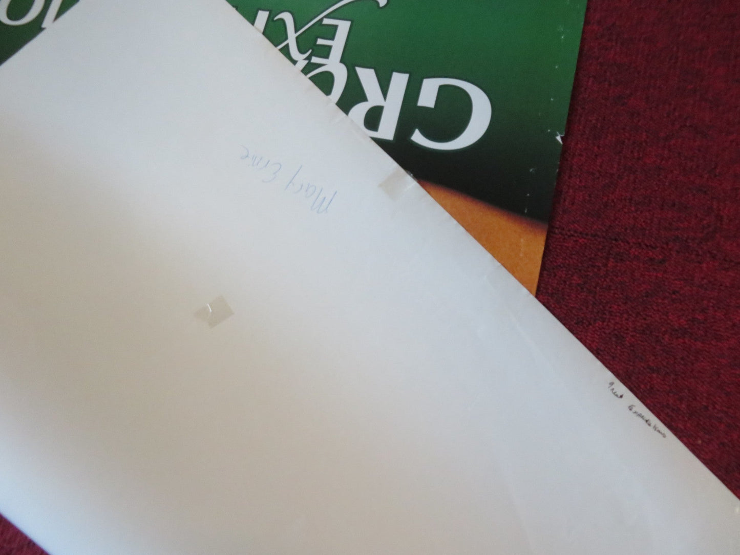 GREAT EXPECTATIONS VHS VIDEO POSTER ROLLED GWYNETH PALTROW ETHAN HAWKE 1998 Rendezvous Cinema Movie posters