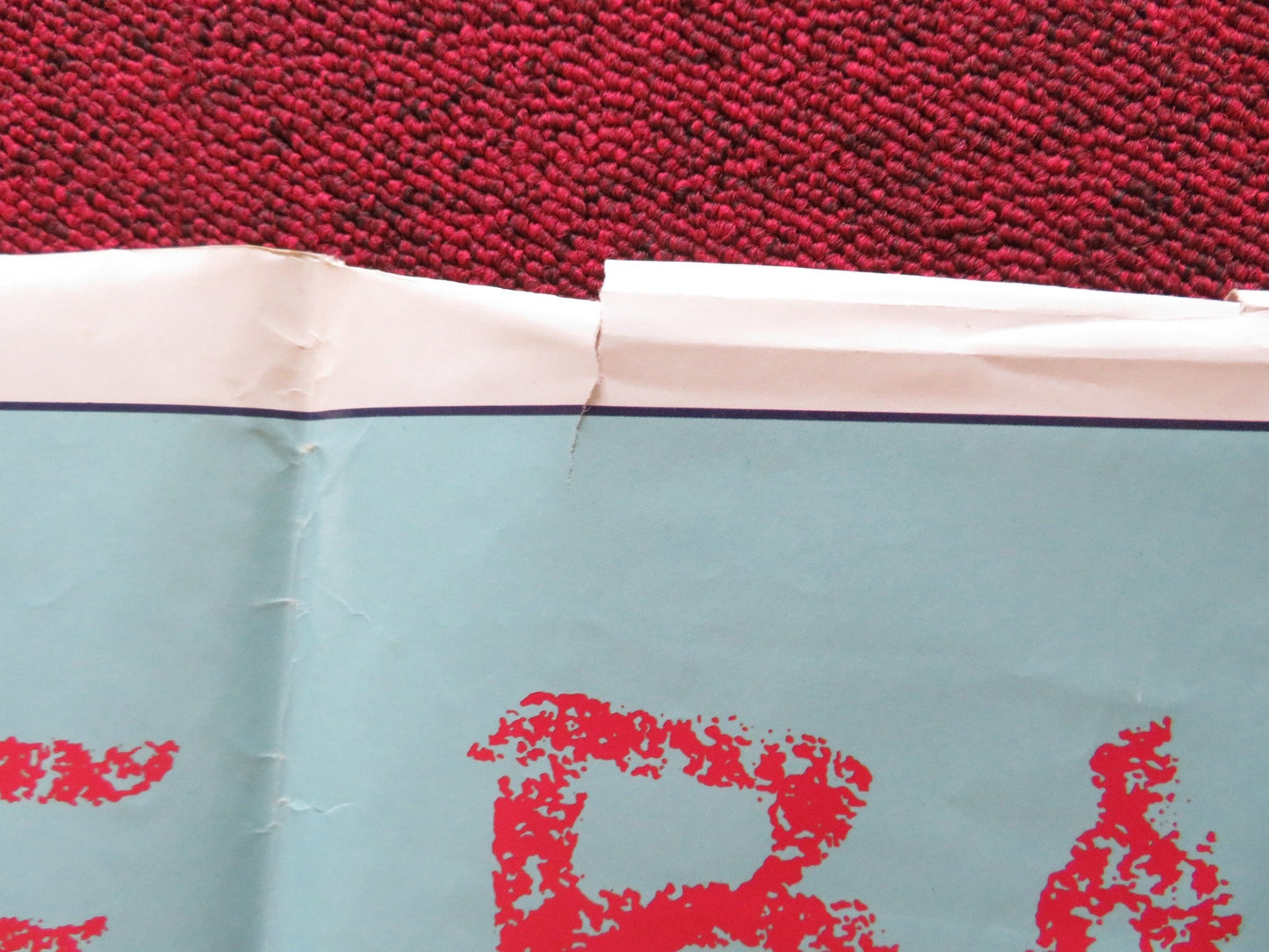 GREMLINS FOLDED US ONE SHEET POSTER ZACH GALLIGAN PHOEBE CATES C. FELDMAN R1985 Rendezvous Cinema Movie posters