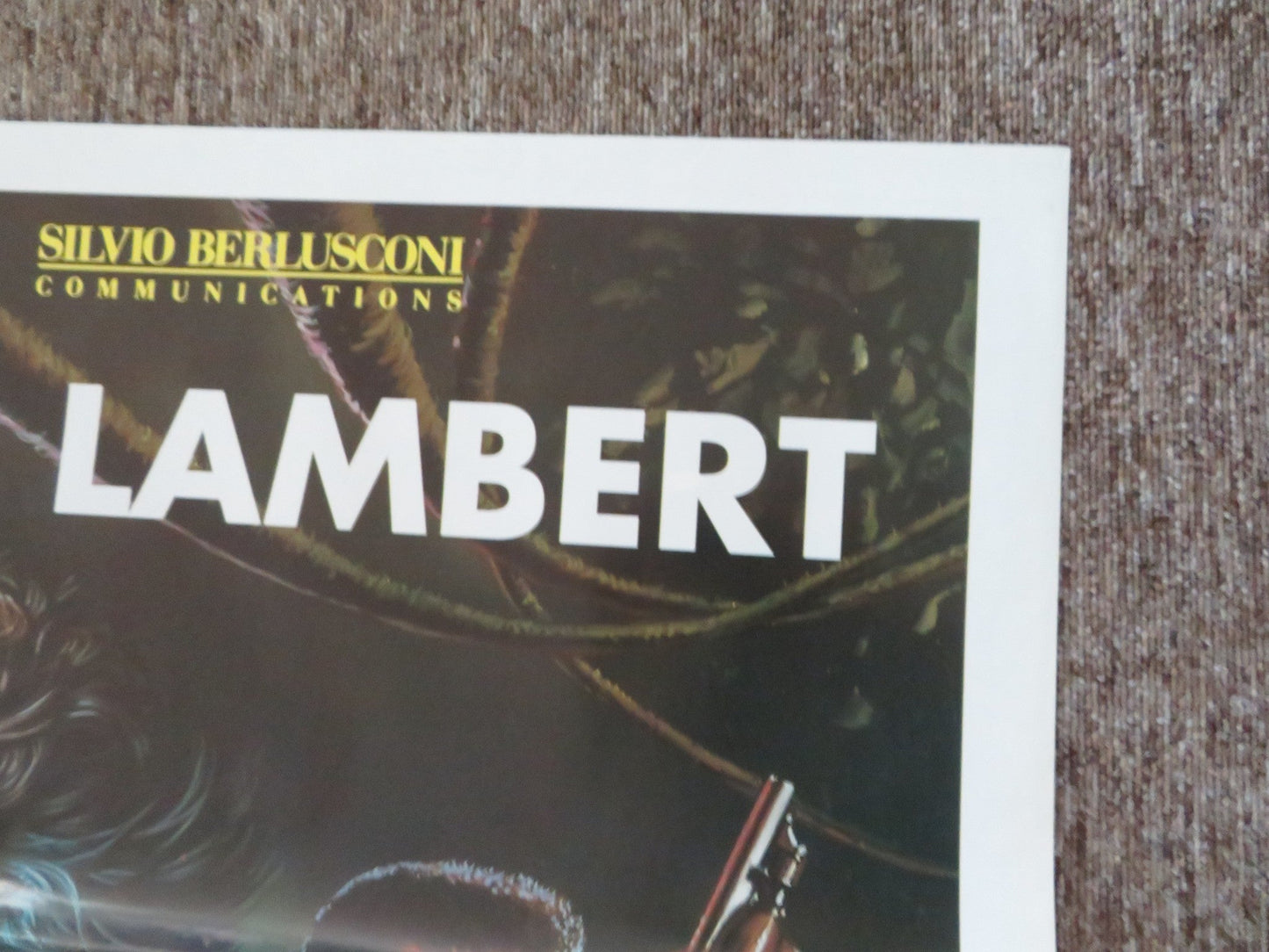 GUNMEN ITALIAN 2 FOGLIO POSTER CHRISTOPHER LAMBERT PATRICK STEWART 1993 Rendezvous Cinema Movie posters