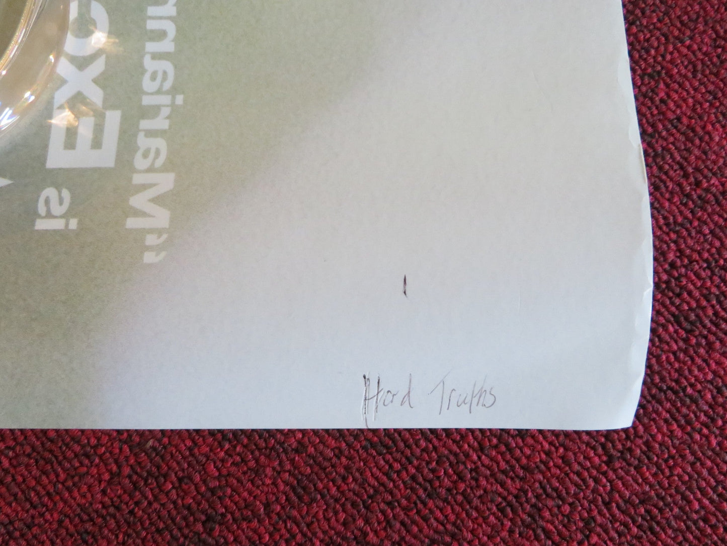 HARD TRUTHS UK QUAD ROLLED POSTER MARIANNE JEAN - BAPTISTE MICHELE AUSTIN 2024 Movie posters