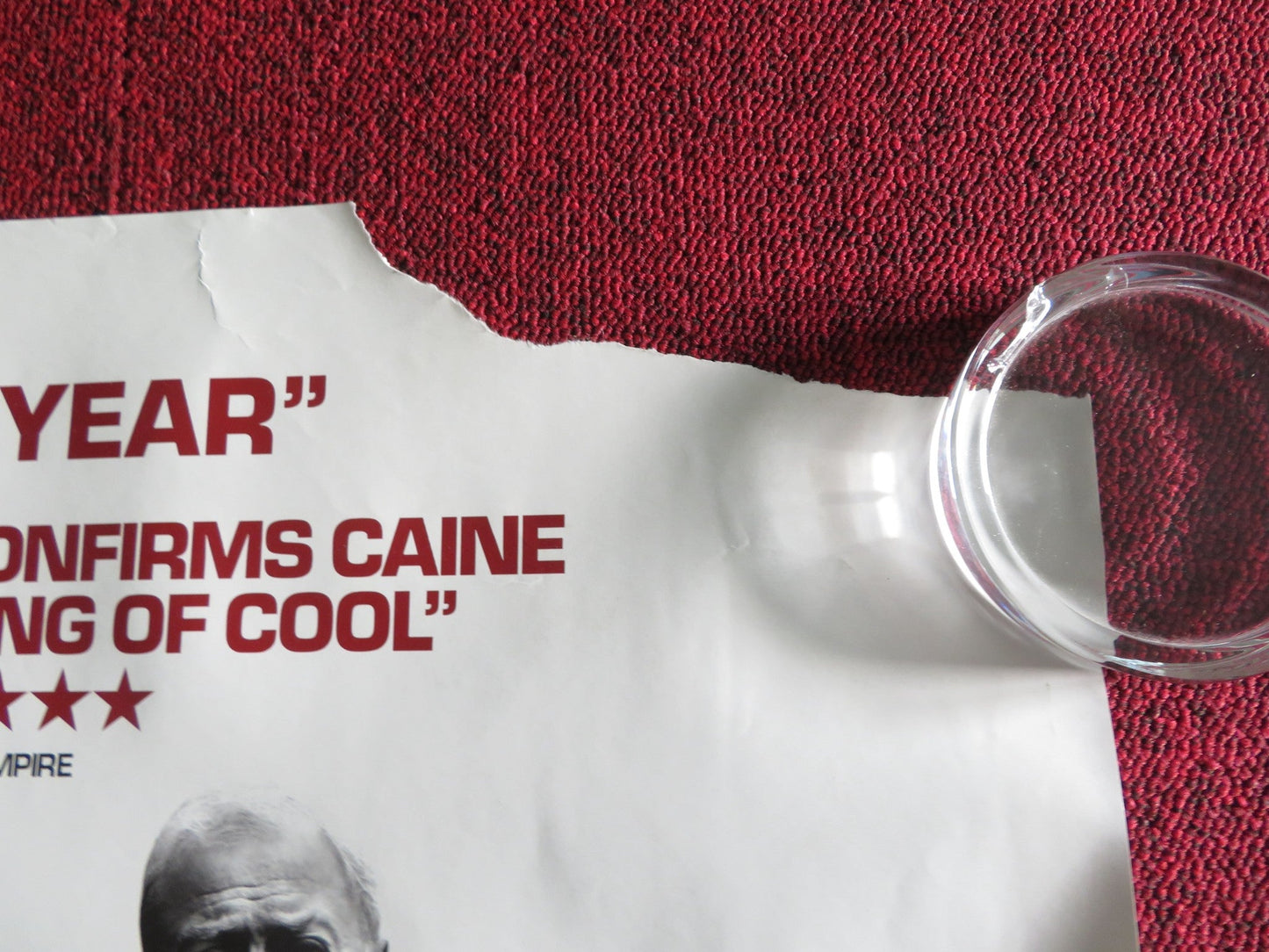 HARRY BROWN UK QUAD ROLLED POSTER MICHAEL CAINE EMILY MORTIMER 2009 Rendezvous Cinema Movie posters