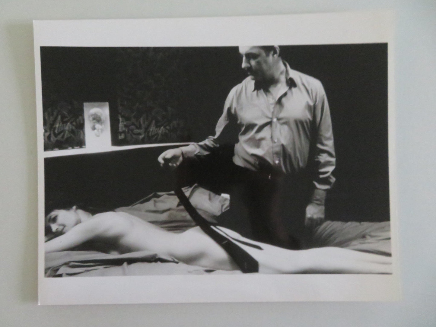 HE DIED WITH HIS EYES OPEN MOVIE STILL PHOTO LOT OF 5 MICHEL SERRAULT 1985 Movie posters
