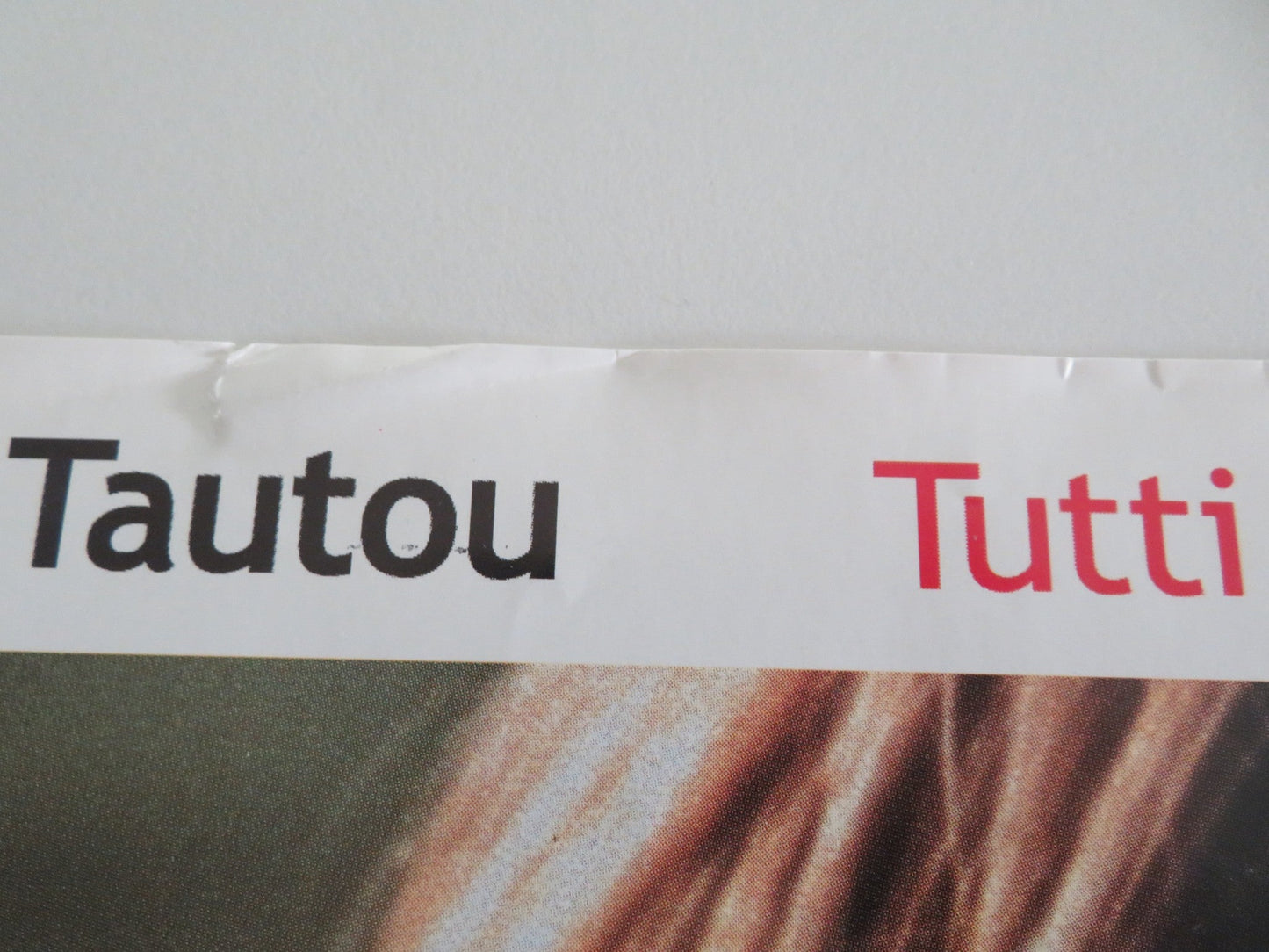 HE LOVES ME, HE LOVES ME NOT - A ITALIAN FOTOBUSTA POSTER AUDREY TAUTOU 2002 Movie posters