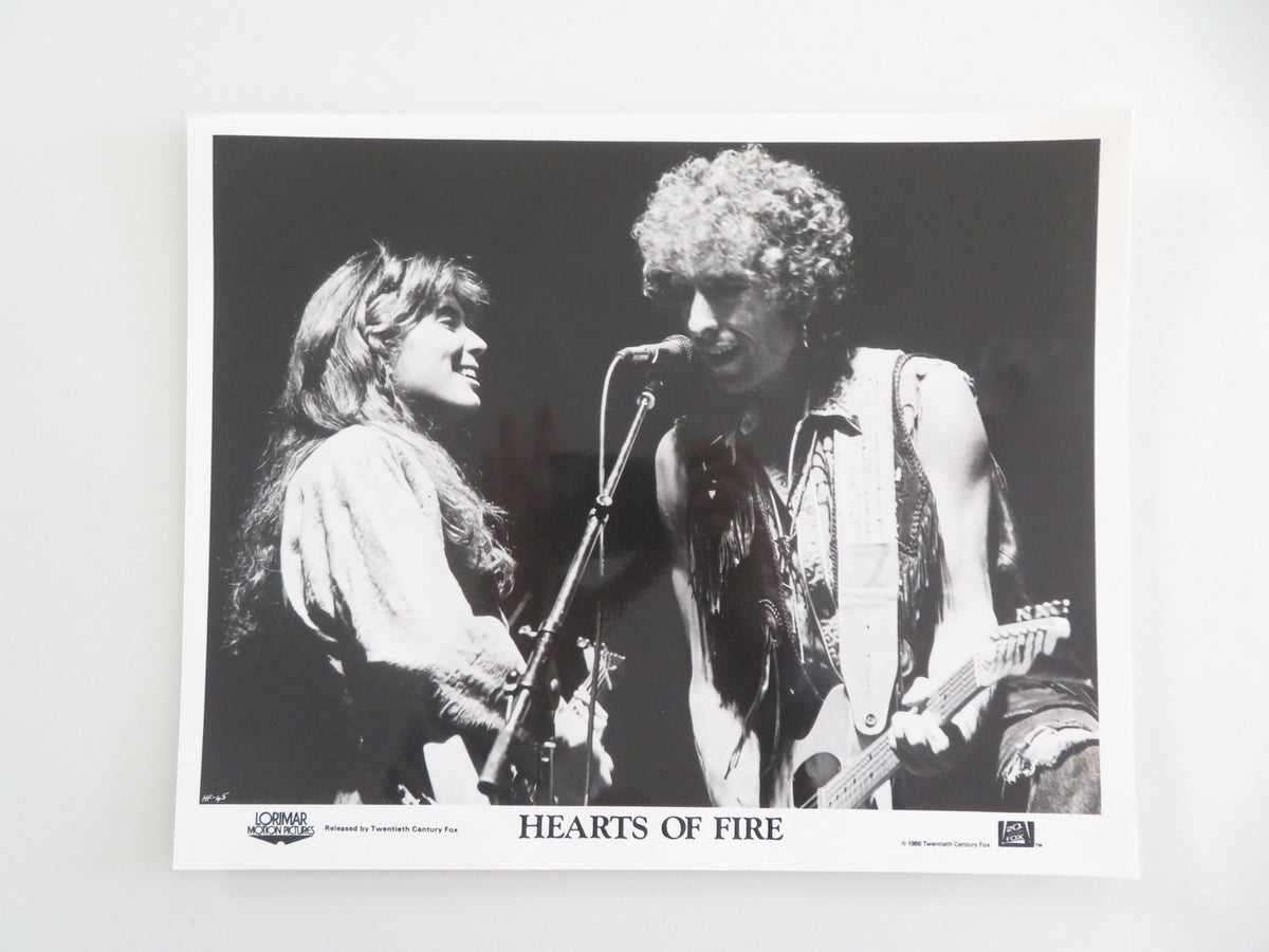 Hearts of Fire - B Movie Still Photo Lot Of 4 Bob Dylan Fiona Flanagan 1987 Movie posters