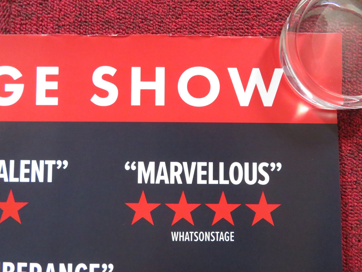 HEATHERS: THE MUSICAL UK QUAD ROLLED POSTER MHAIRI ANGUS ANDY BRADY 2022 Rendezvous Cinema Movie posters