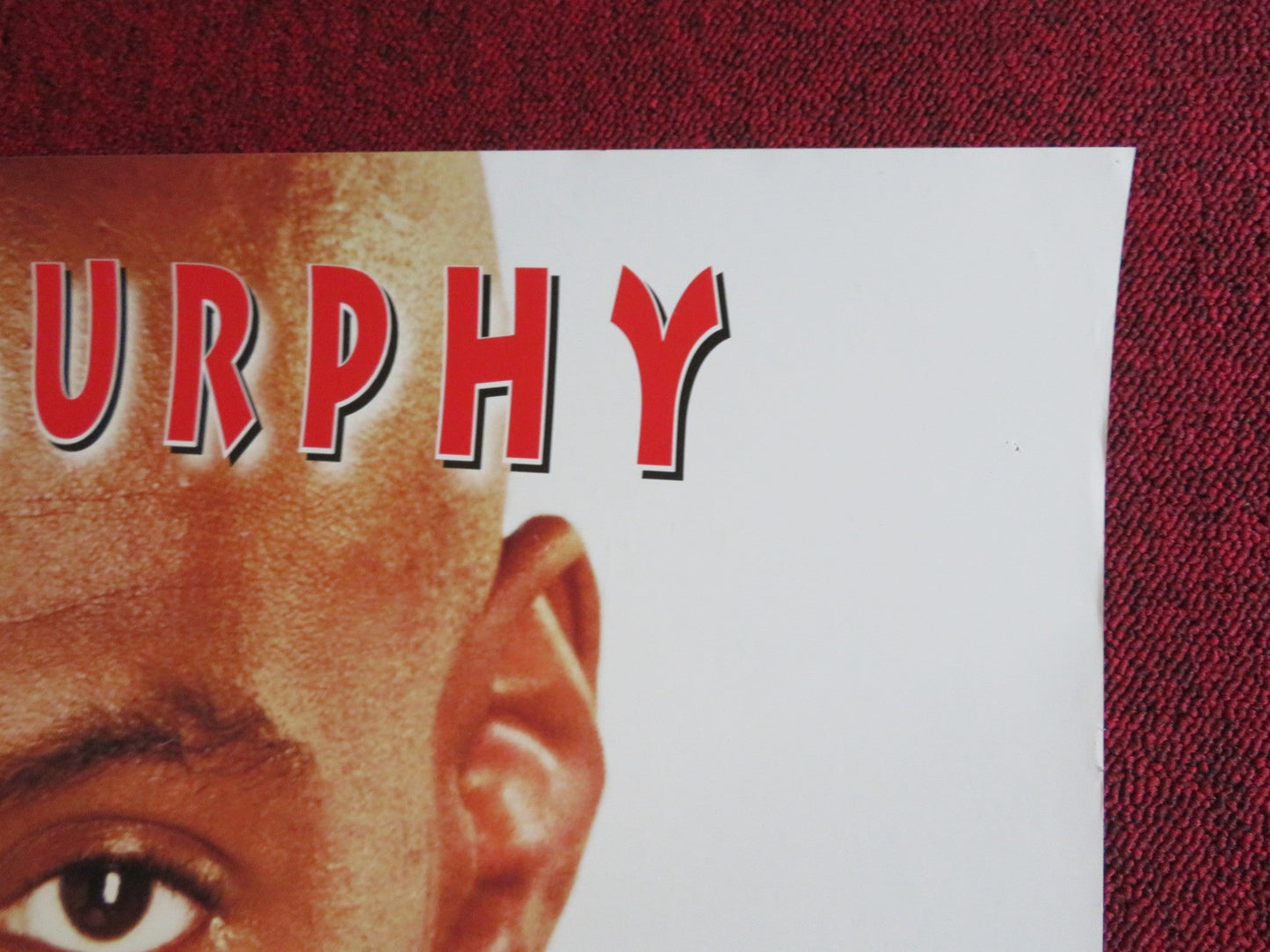 HOLY MAN DVD & VHS VIDEO POSTER ROLLED EDDIE MURPHY JEFF GOLDBLUM 1998 Rendezvous Cinema Movie posters