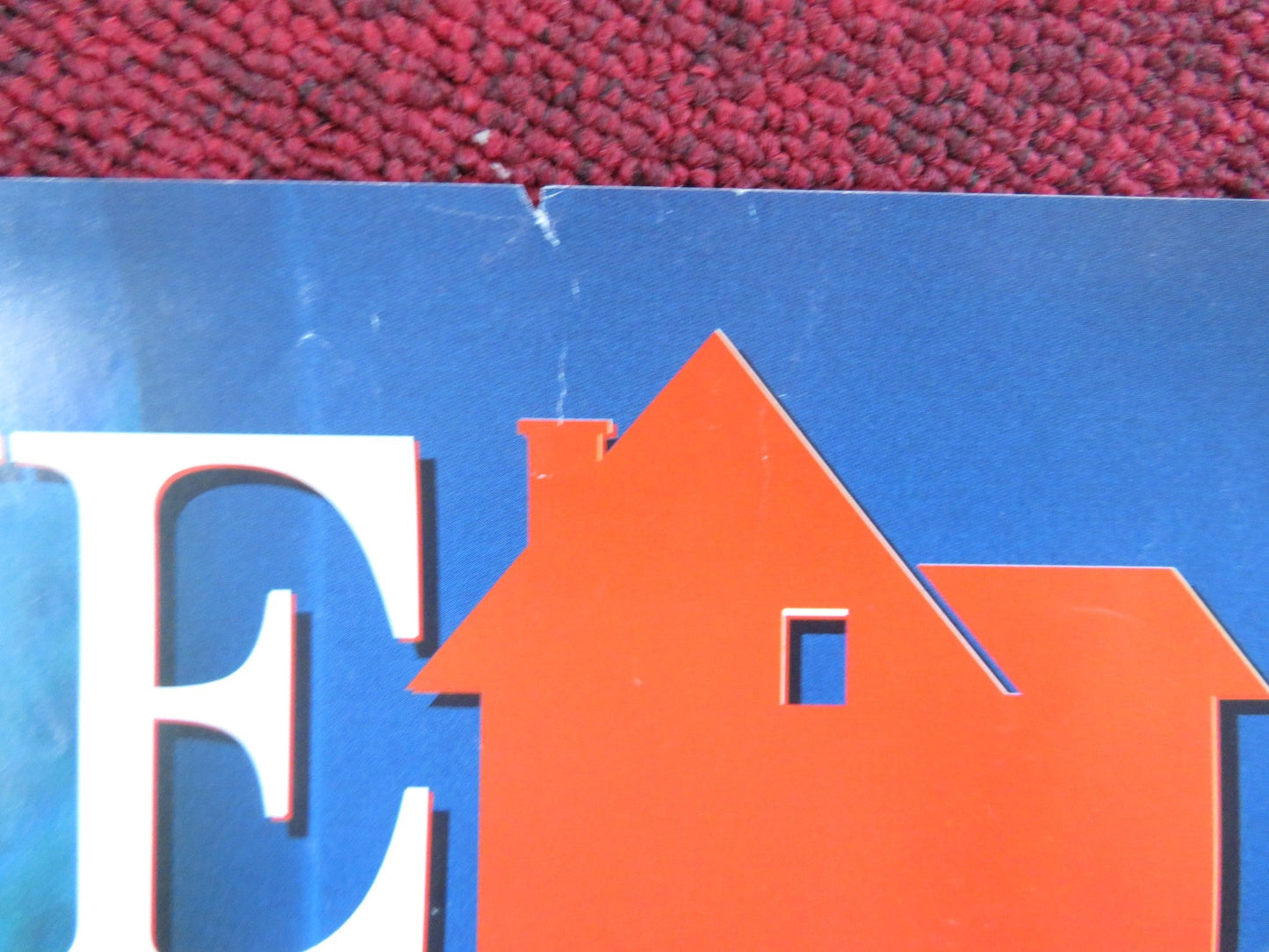 HOME ALONE 3 VHS VIDEO POSTER ROLLED ALEX D.LINZ OLEK KRUPA 1997 Rendezvous Cinema Movie posters