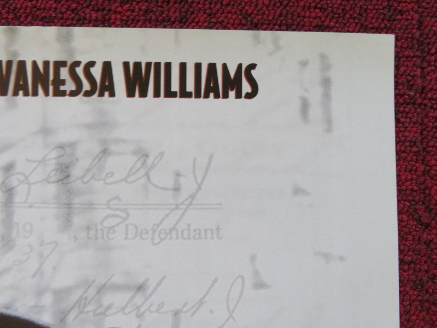 HOODLUM VHS VIDEO POSTER LAURENCE FISHBURNE TIM ROTH 1997 Rendezvous Cinema Movie posters