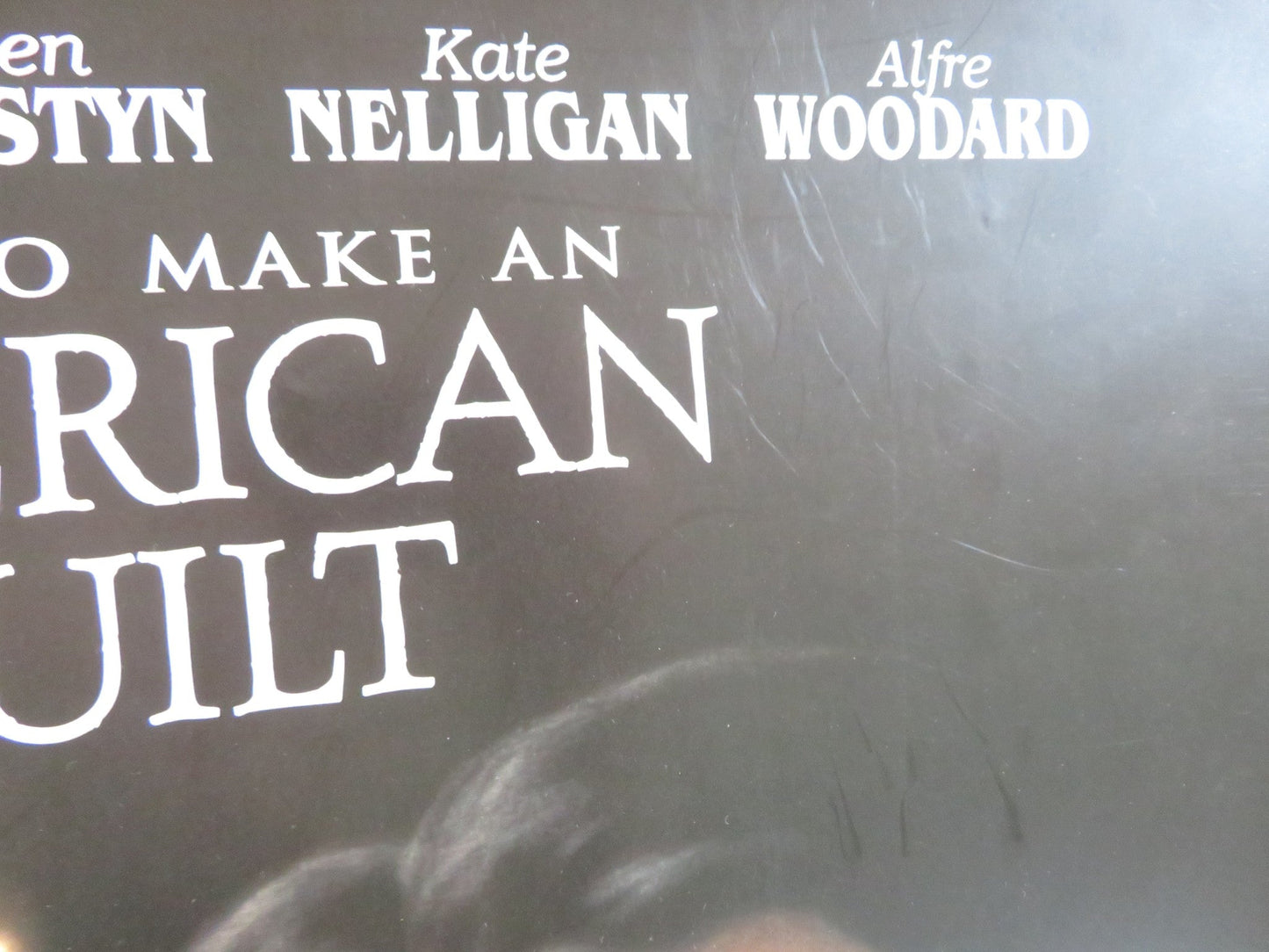 HOW TO MAKE AN AMERICAN QUILT VHS VIDEO POSTER WINONA RYDER ANNE BANCROFT 1995 Rendezvous Cinema Movie posters