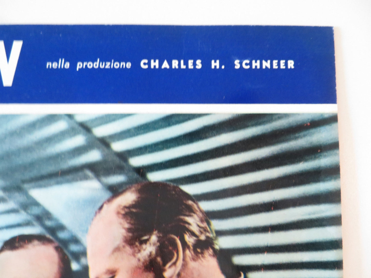 I AIM AT THE STARS - D ITALIAN FOTOBUSTA POSTER CURD JURGENS VICTORIA SHAW 1960 Rendezvous Cinema Movie posters