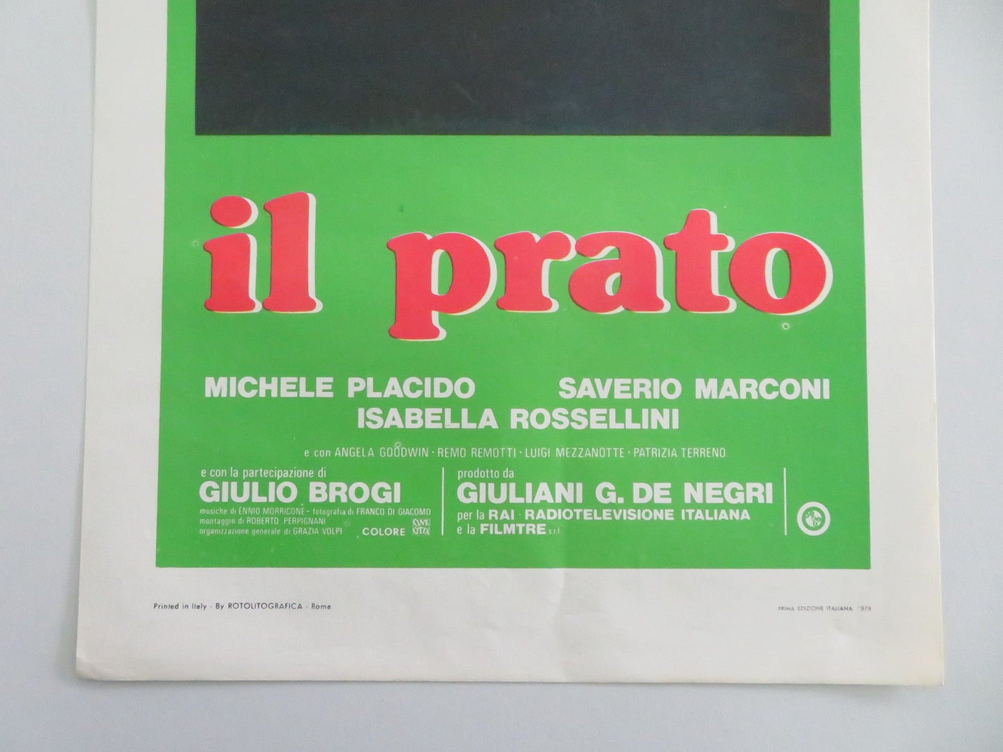 Il Prato Italian Locandina Poster Michele Placido Saverio Marconi 1979 Movie posters