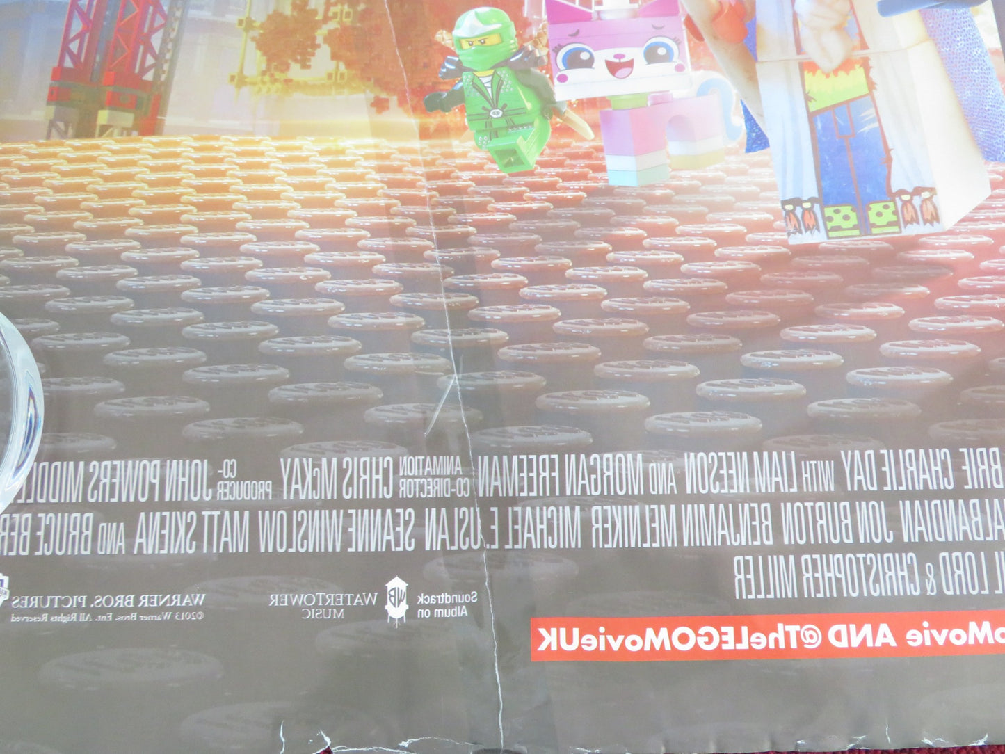 THE LEGO MOVIE UK QUAD ROLLED POSTER ELIZABETH BANKS WILL ARNETT 2014 - Rendezvous Cinema
