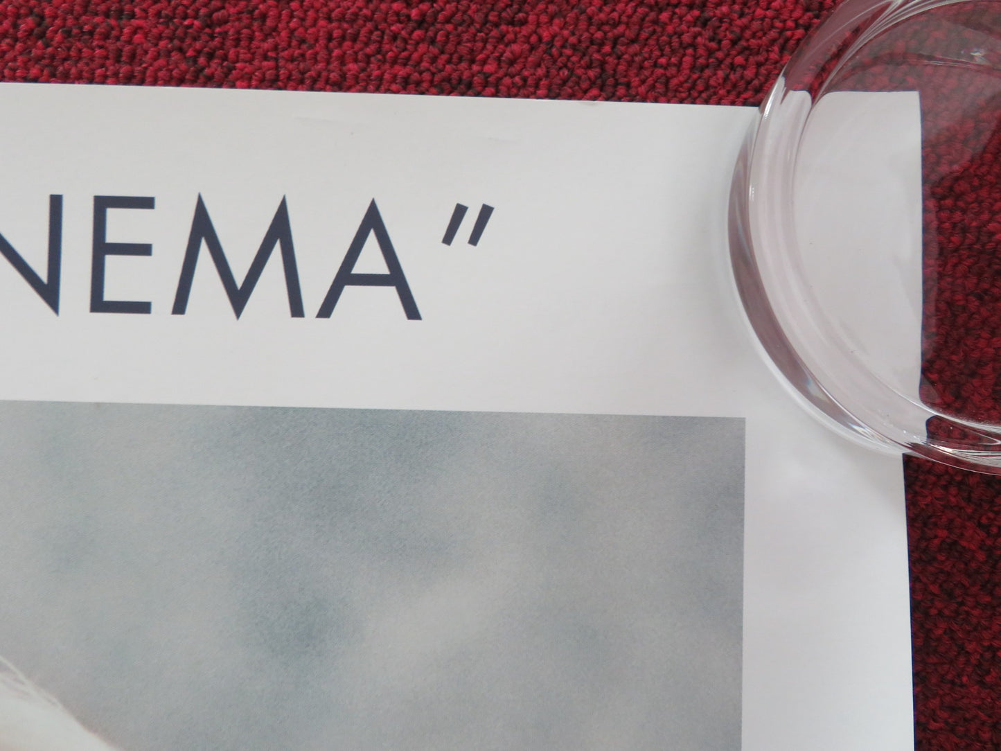 MANCHESTER BY THE SEA UK QUAD ROLLED POSTER CASEY AFFLECK MICHELLE WILLIAMS 2016 - Rendezvous Cinema