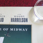 MIDWAY UK QUAD ROLLED POSTER ED SKREIN WOODY HARRELSON 2019