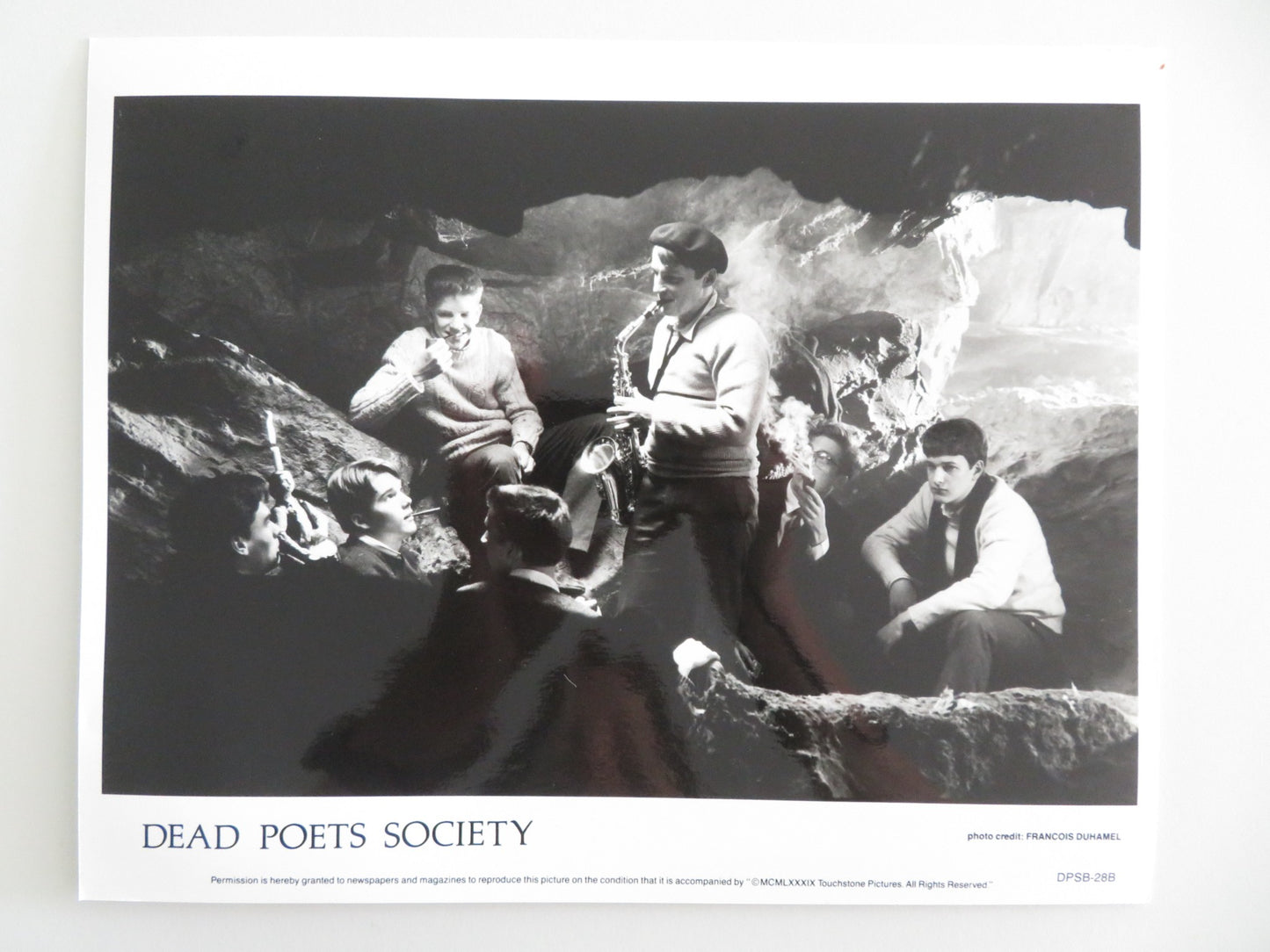 DEAD POETS SOCIETY MOVIE STILL PHOTO LOT OF 5 ROBIN WILLIAMS JOSH CHARLES 1989 - Rendezvous Cinema