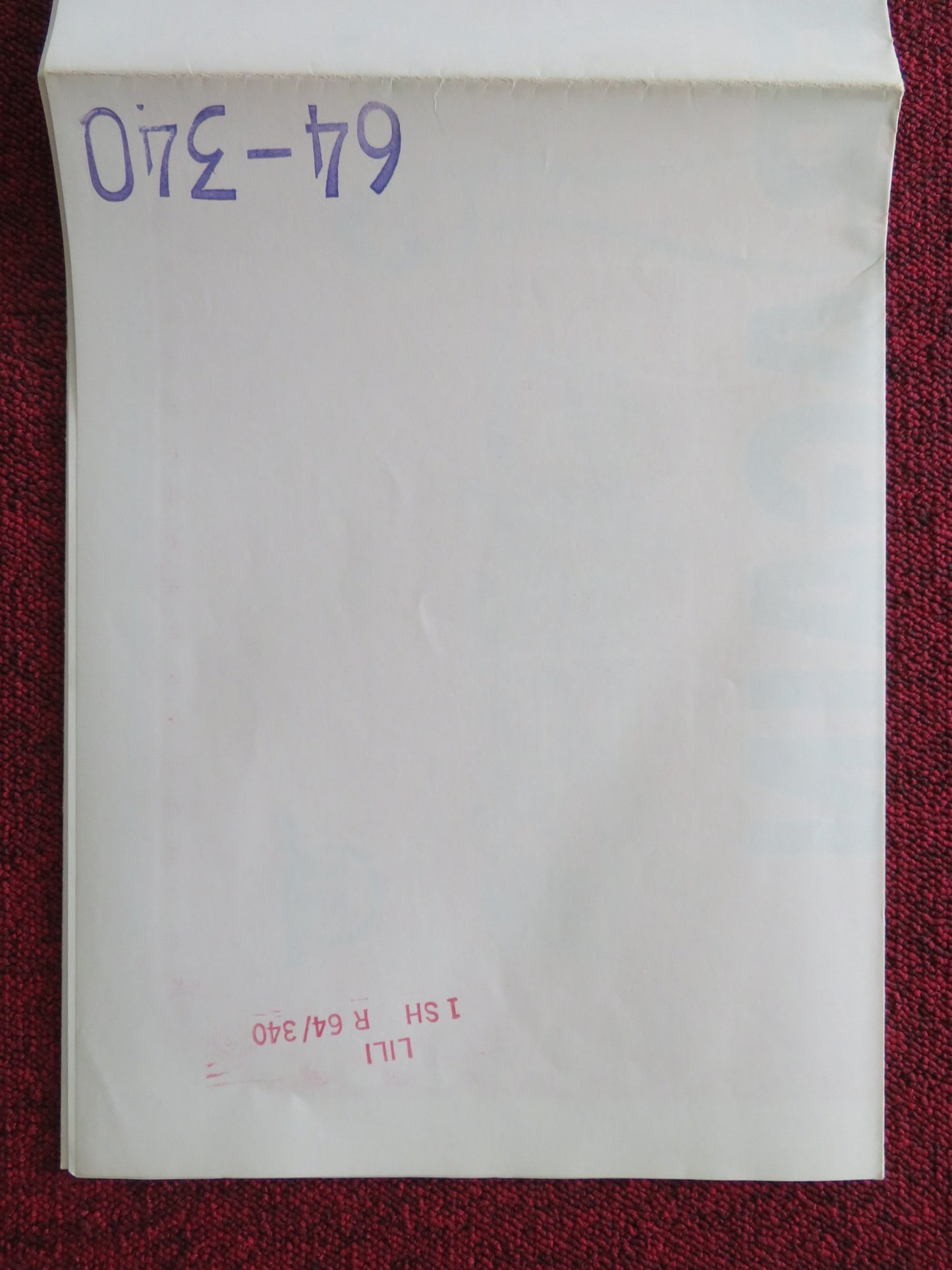 LILI FOLDED US ONE SHEET POSTER LESLIE CARON MEL FERRER 1964 - Rendezvous Cinema