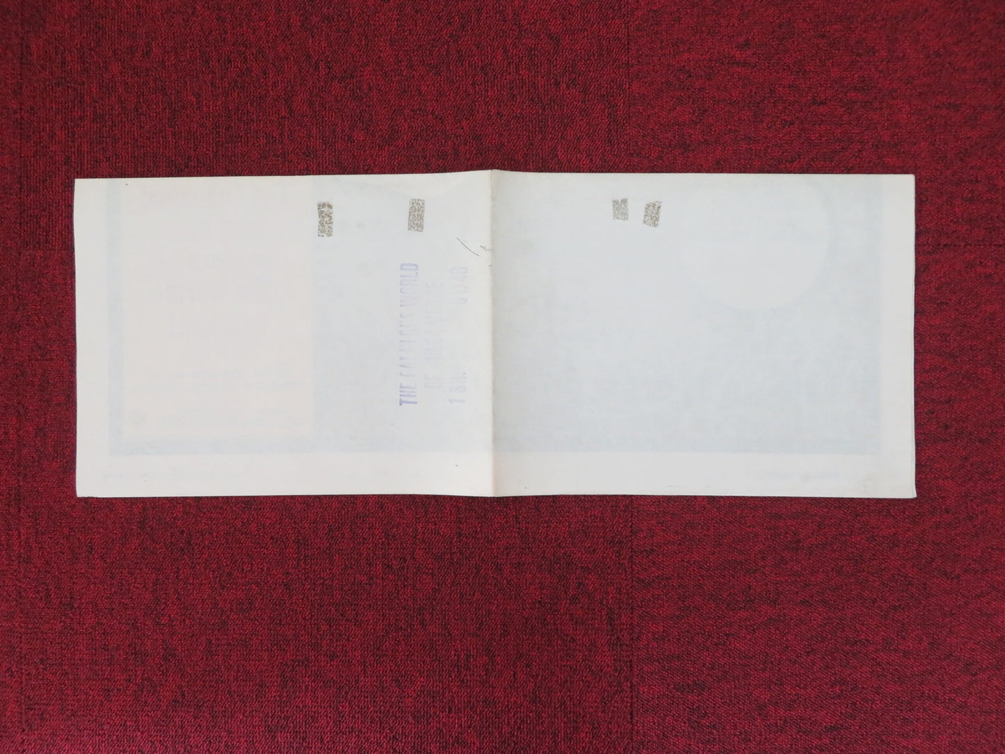 THE FABULOUS WORLD OF JULES VERNE FOLDED US ONE SHEET POSTER LUBOR TOKOS 1961 - Rendezvous Cinema