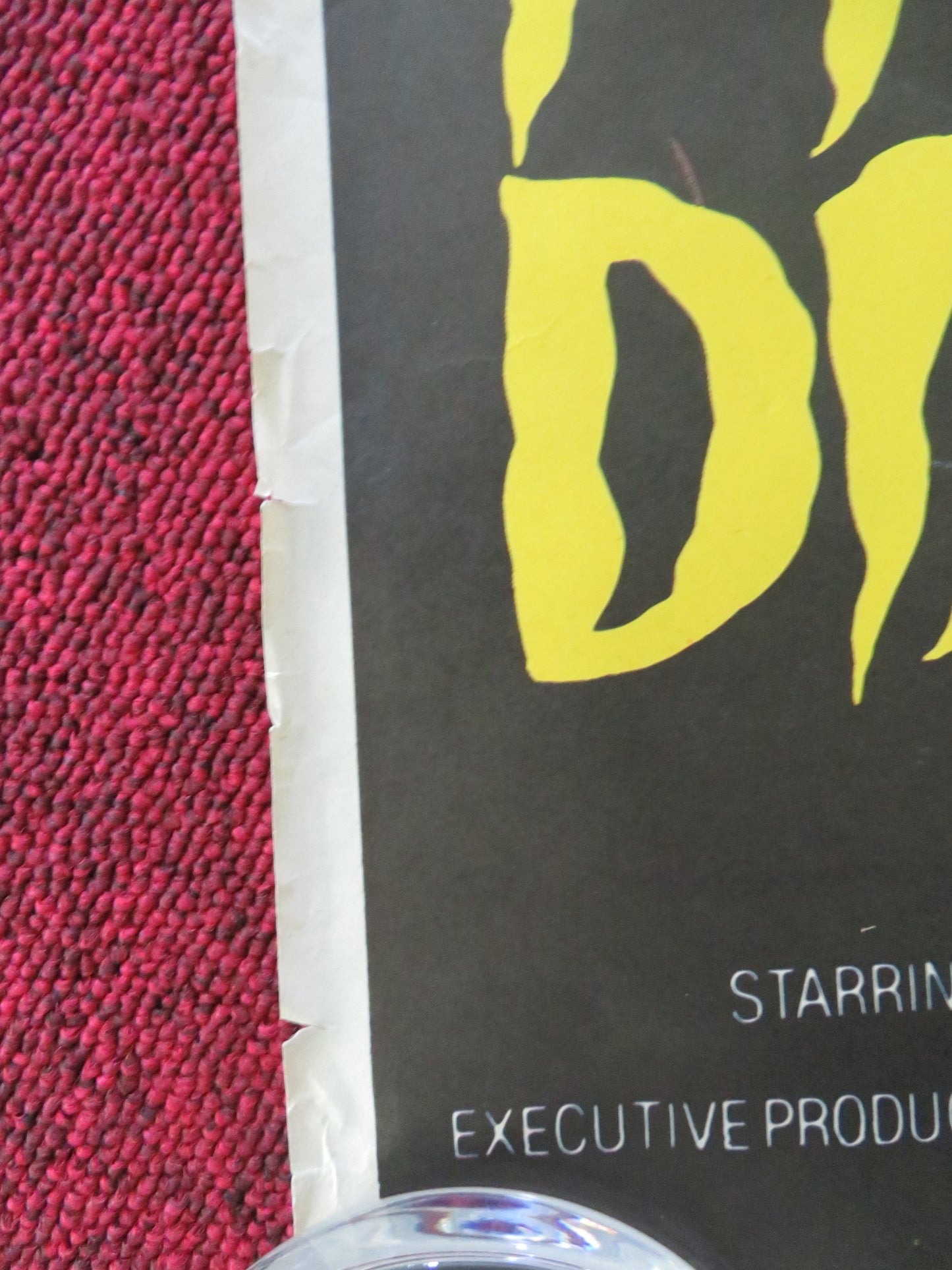 THE EVIL SPANISH POSTER ROLLED RICHARD CRENNA JOANNA PETTET 1984