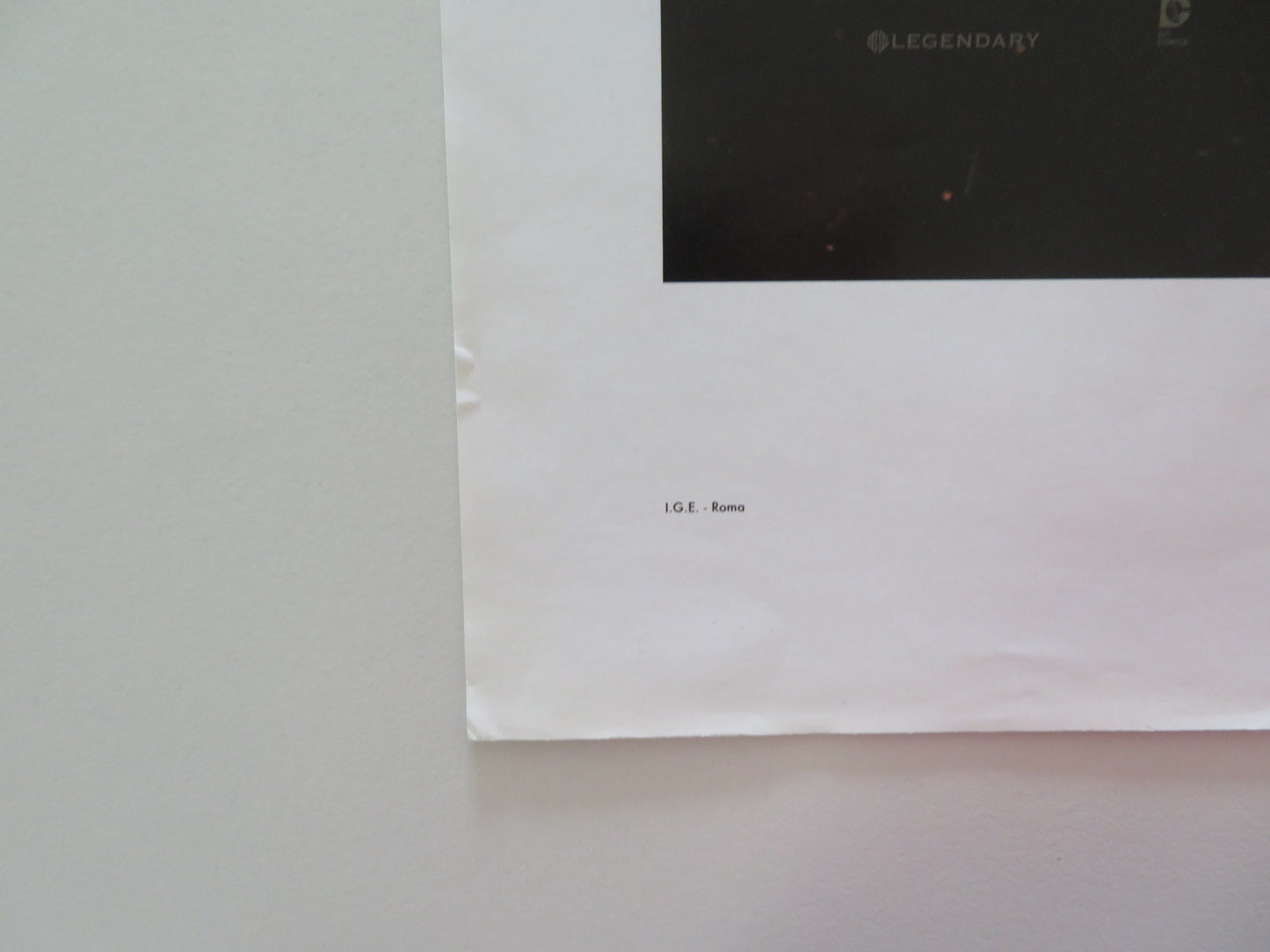 THE DARK KNIGHT RISES ITALIAN LOCANDINA POSTER CHRISTIAN BALE TOM HARDY 2012 - Rendezvous Cinema