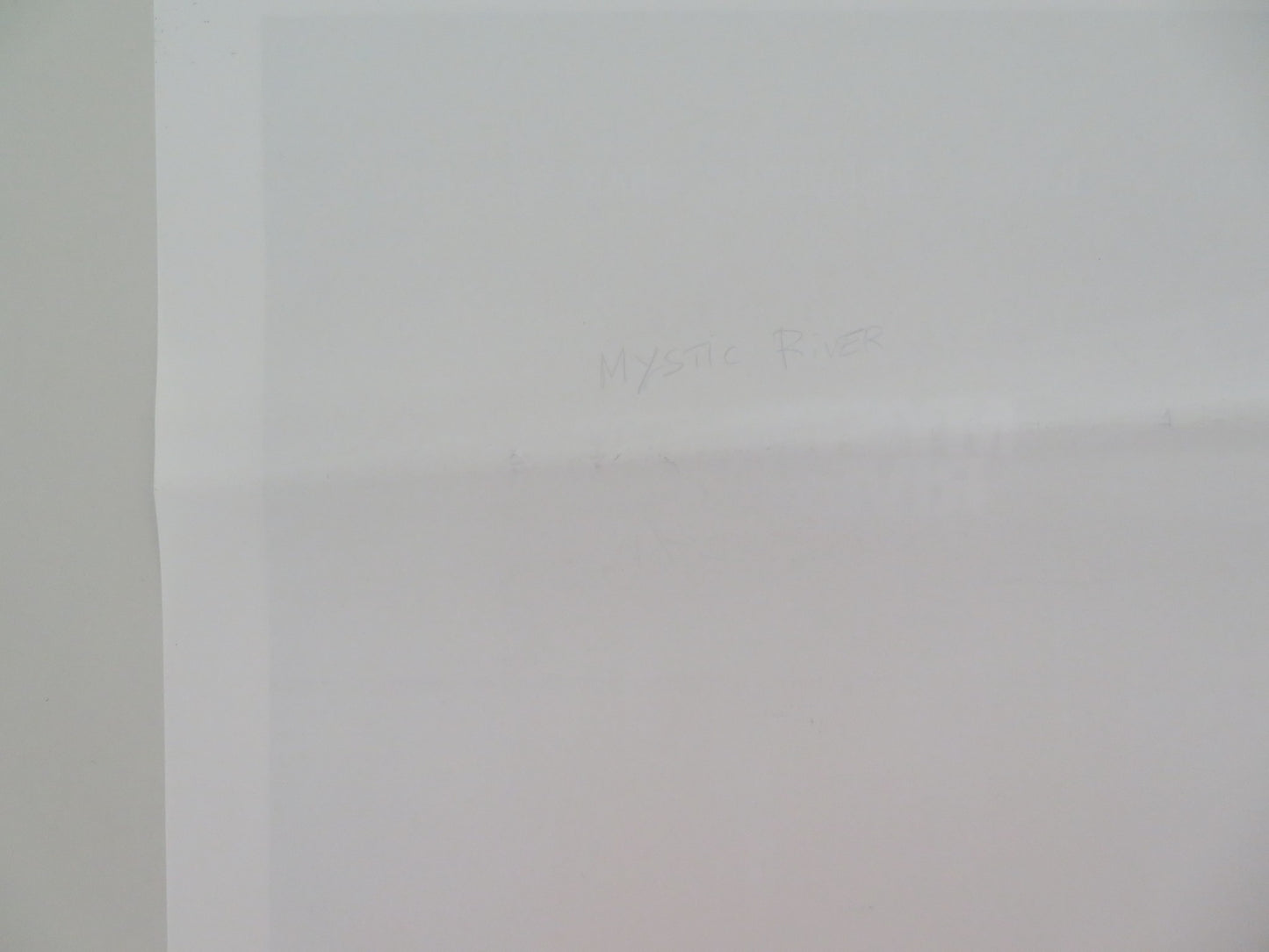 MYSTIC RIVER ITALIAN LOCANDINA POSTER SEAN PENN TIM ROBBINS 2003 - Rendezvous Cinema