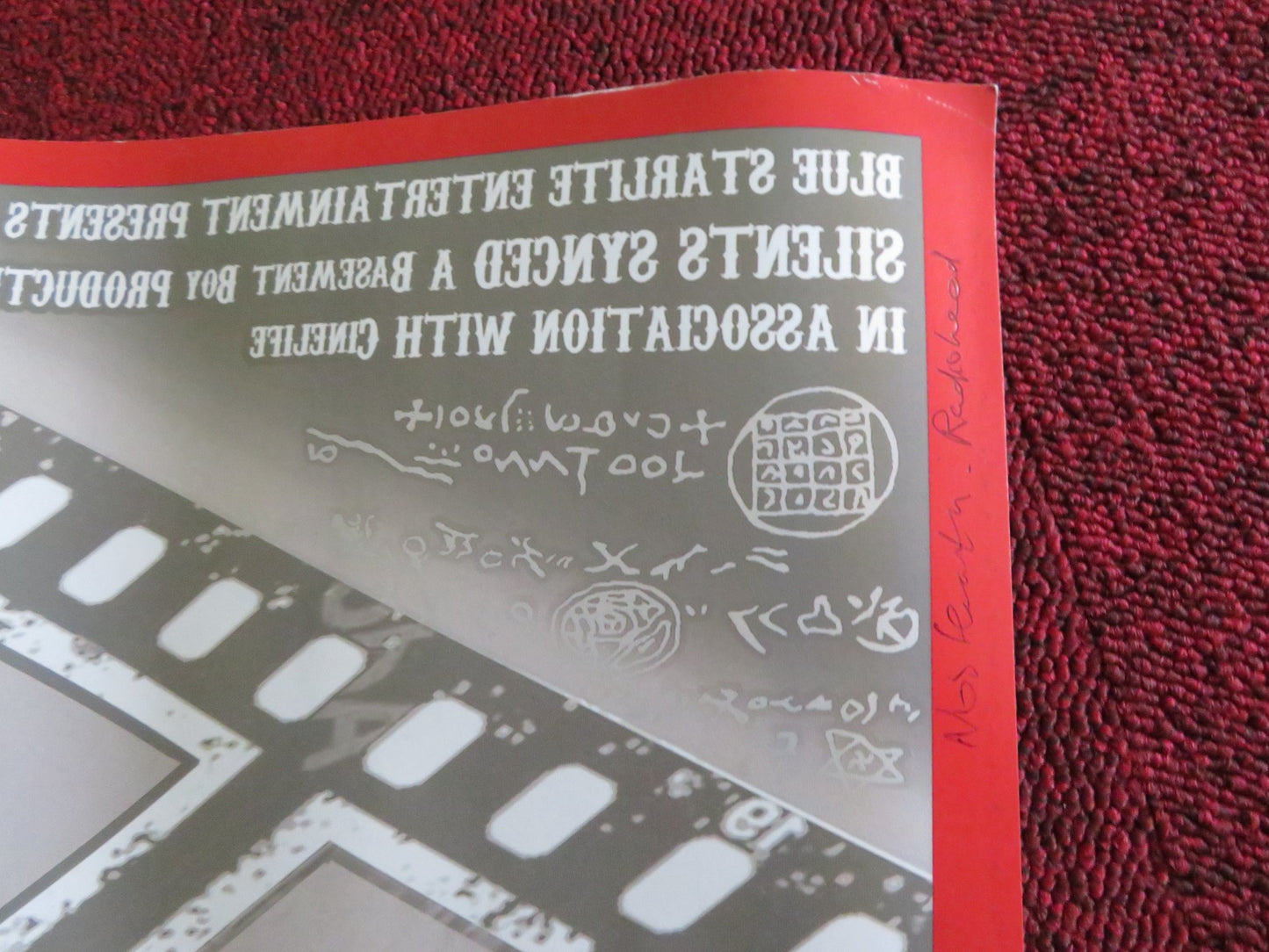 RADIOHEAD X NOSFERATU: A SYMPHONY OF HORROR UK QUAD ROLLED POSTER GRANACH 2024