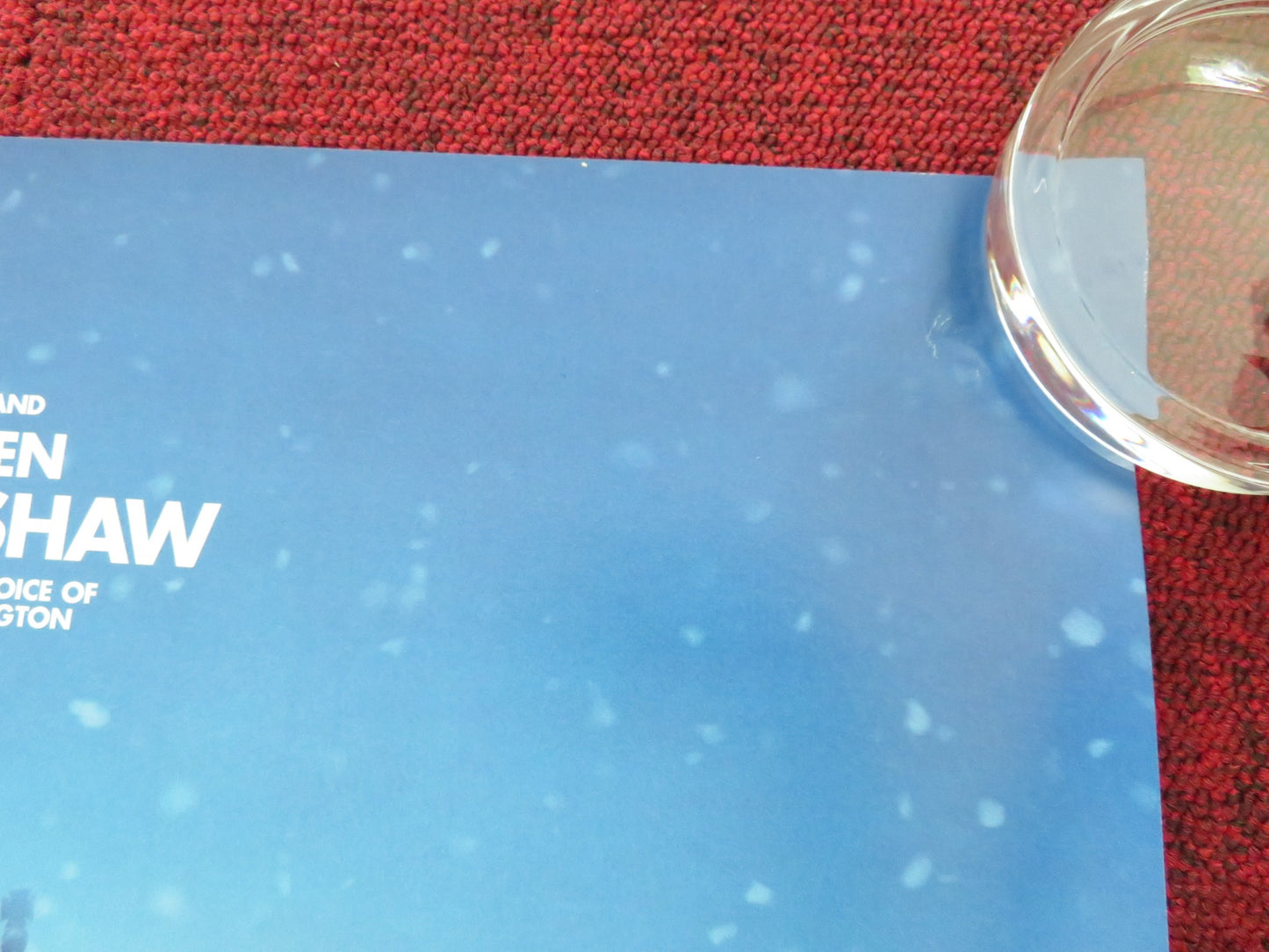 PADDINGTON UK QUAD ROLLED POSTER BEN WHISHAW HUGH BONNEVILLE 2014 - Rendezvous Cinema