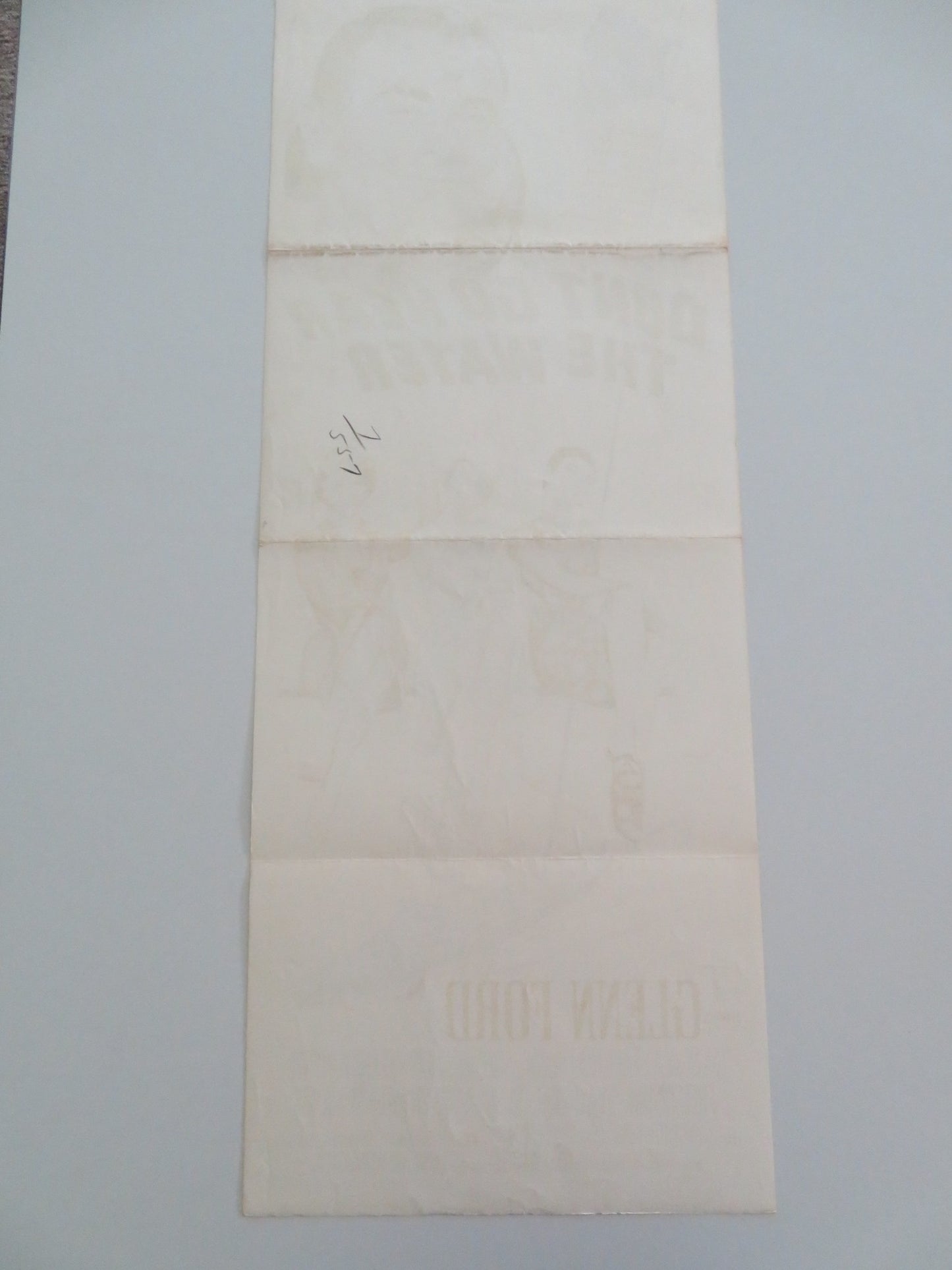 DON'T GO NEAR THE WATER US INSERT POSTER GLENN FORD GIA SCALA 1957 - Rendezvous Cinema