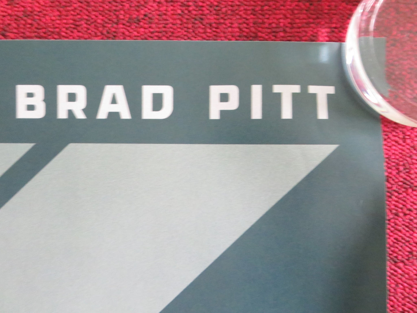 F1: THE MOVIE - A UK QUAD ROLLED POSTER BRAD PITT JAVIER BARDEM 2025