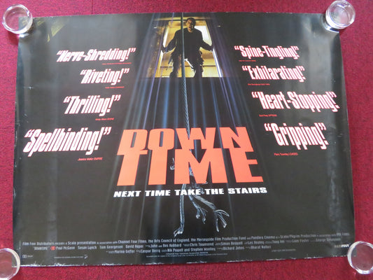 DOWNTIME UK QUAD ROLLED POSTER PAUL MCGANN SUSAN LYNCH 1997