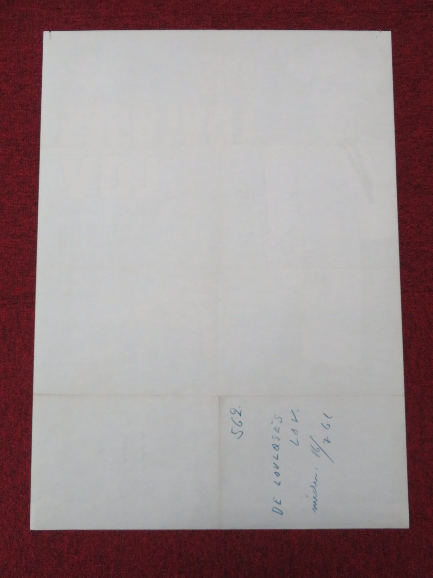 LAW OF THE LAWLESS DANISH POSTER ROLLED DALE ROBERTSON YVONNE DE CARLO 1964 - Rendezvous Cinema